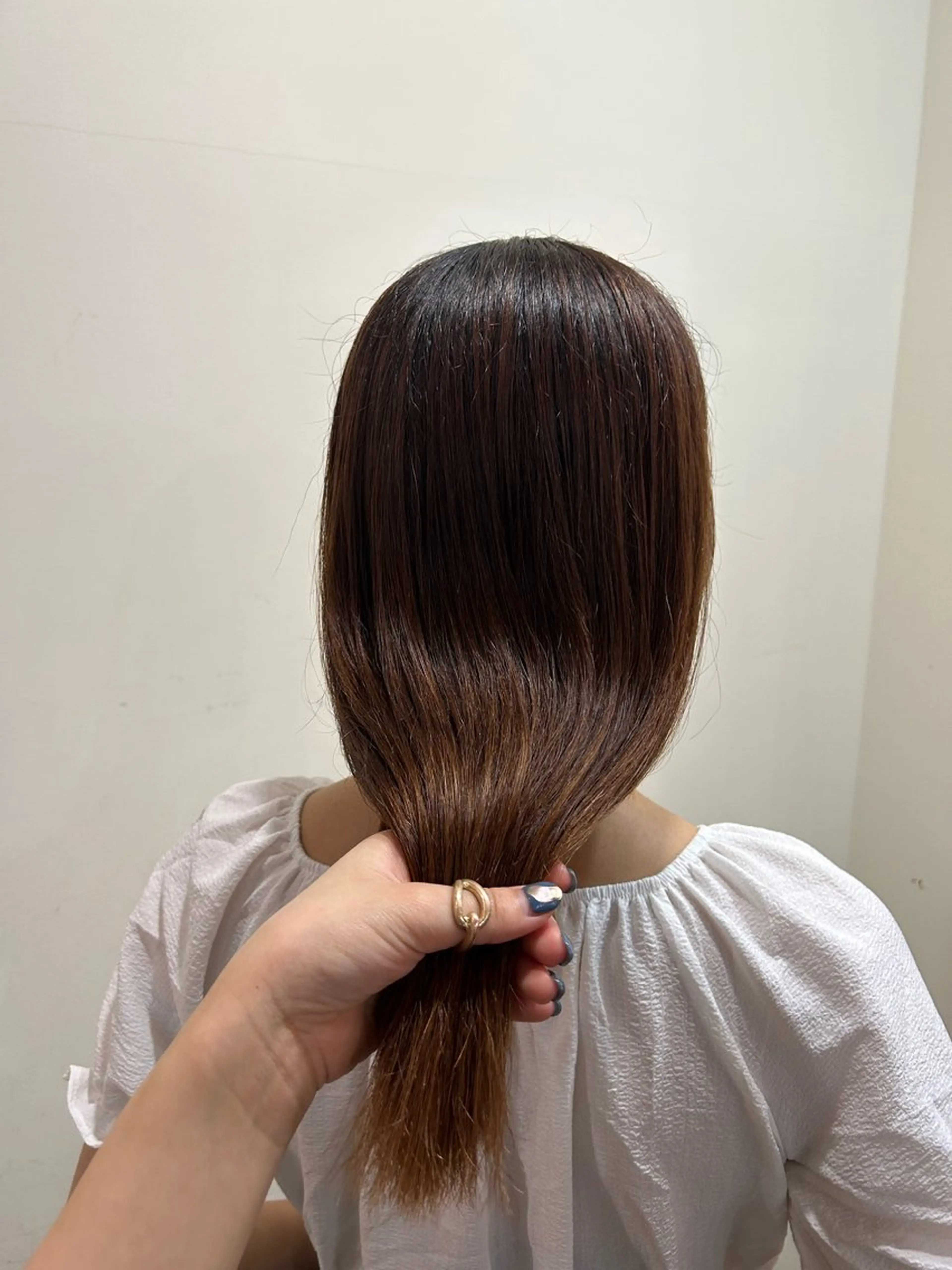 セミロング 顔周り/レイヤー/ 透明感/あやか💕のヘアスタイル