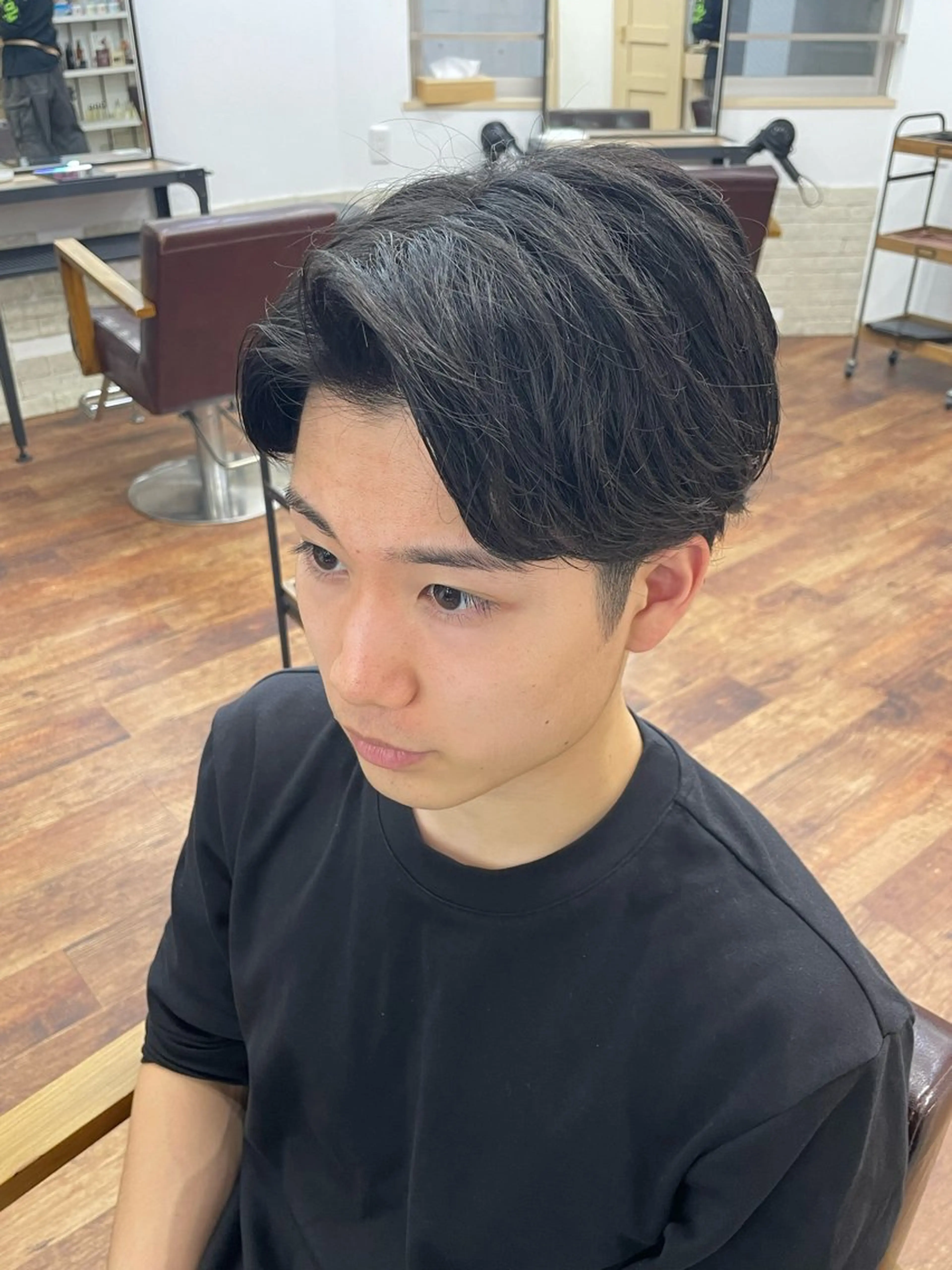 メンズ アップバング Ritsuki メンズ特化😎のヘアスタイル