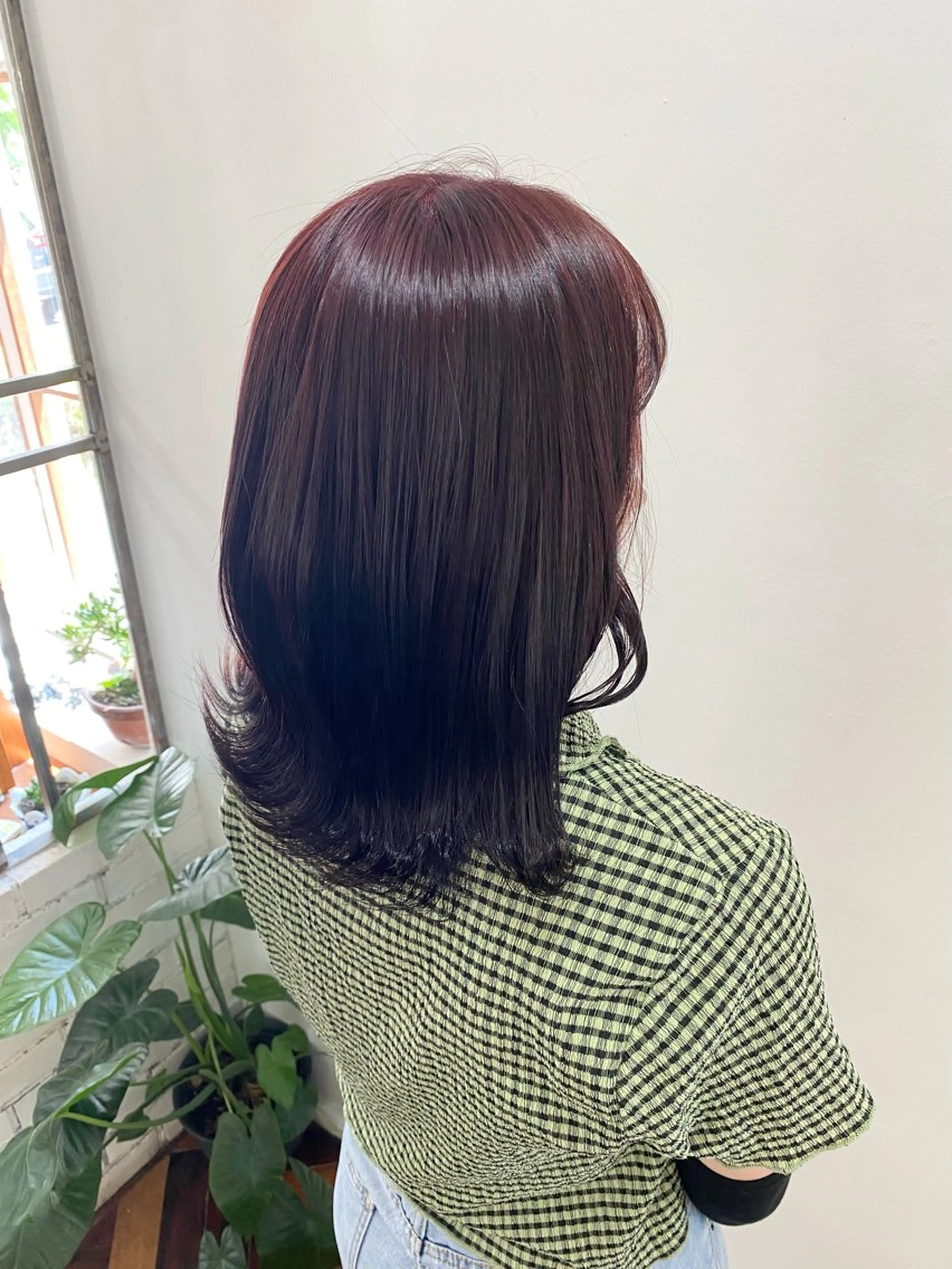 ミディアム カラー ブリーチ ブリーチなしカラー ヘアカラー Kazaoka Saraのヘアスタイル