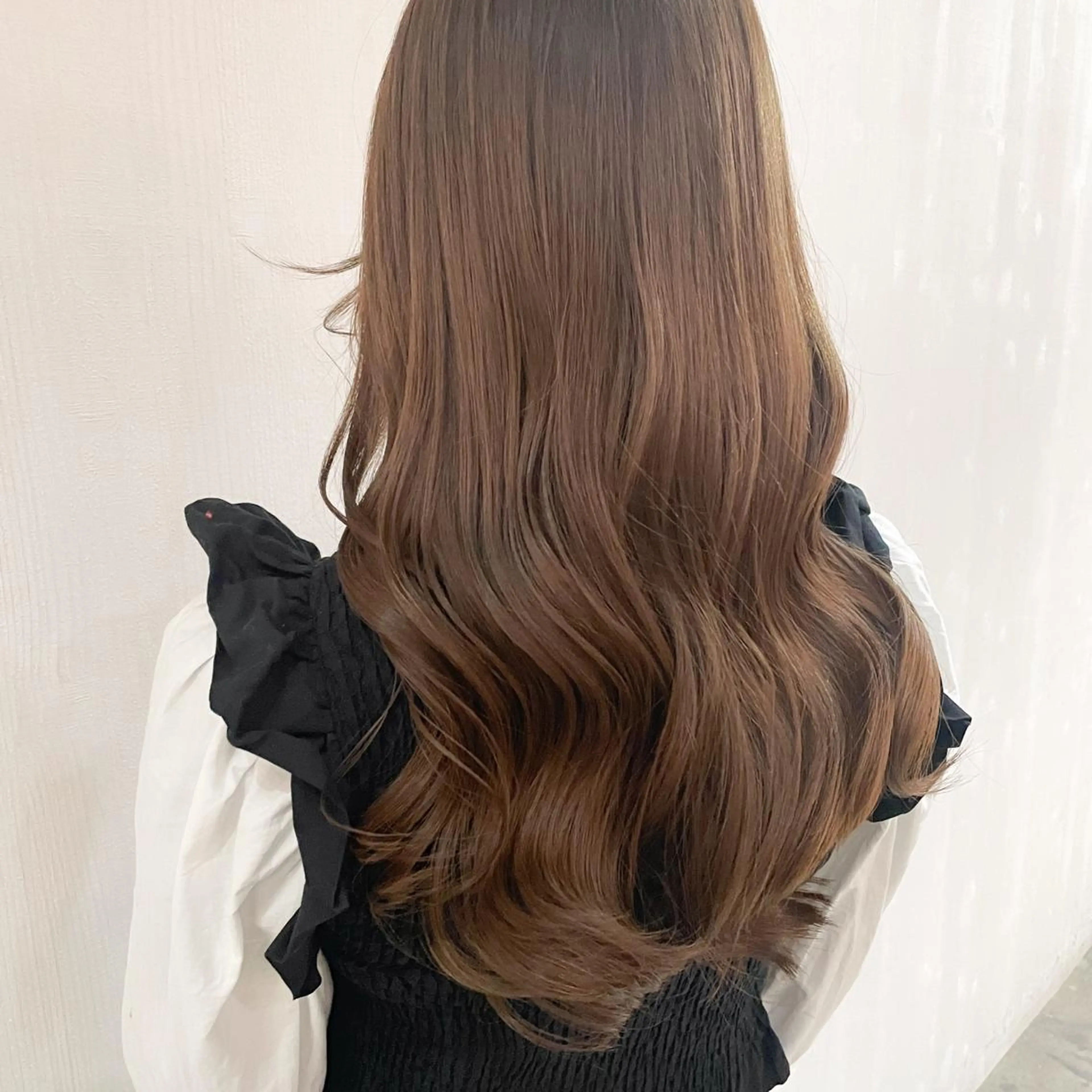 ロング FERIA梅田🖤 透明感カラー🎀のヘアスタイル