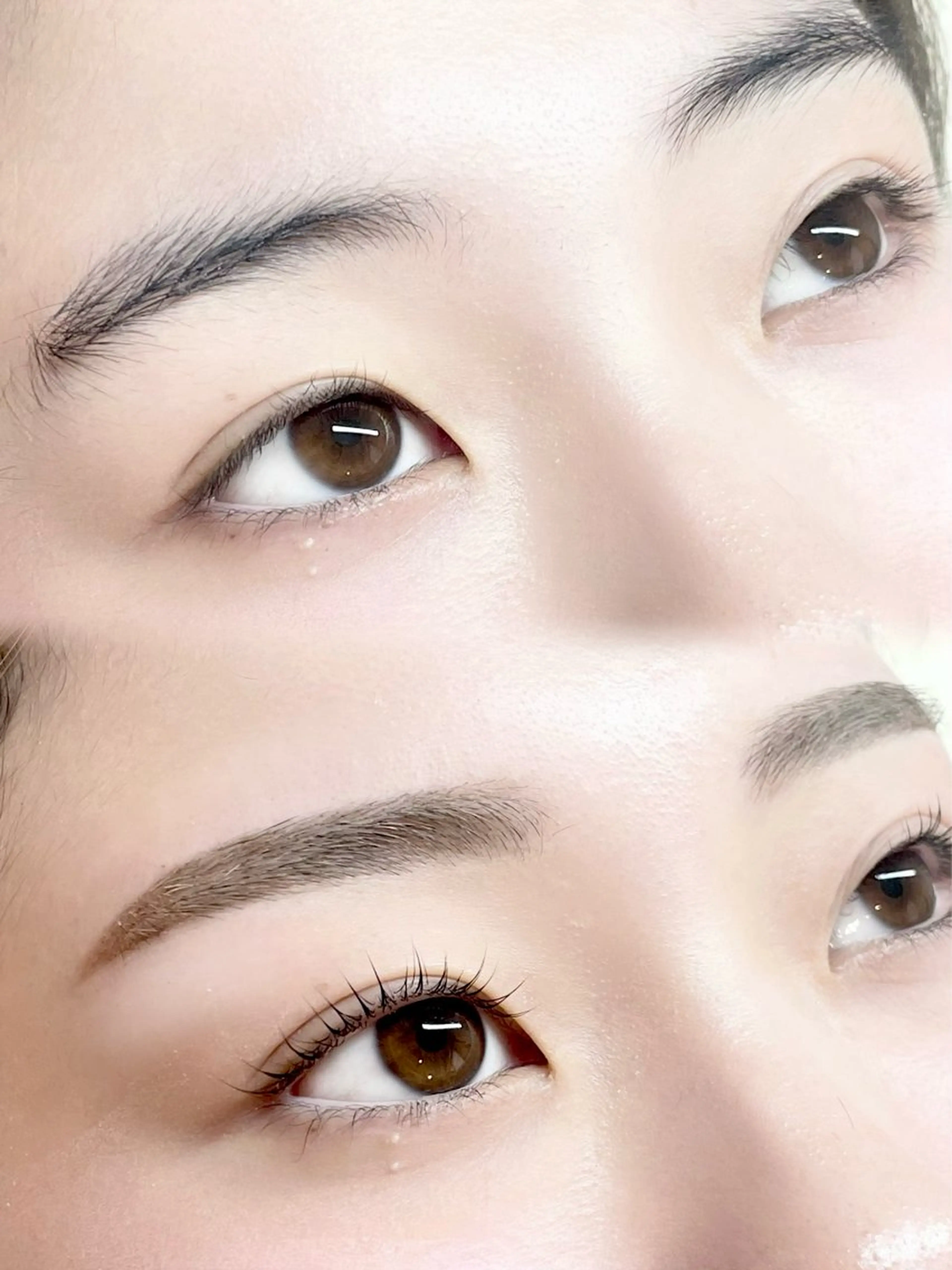 🎀【SETメニュー】まつぱ/パリジェンヌ＋眉スタイリング【Google口コミで500円OFF】の写真