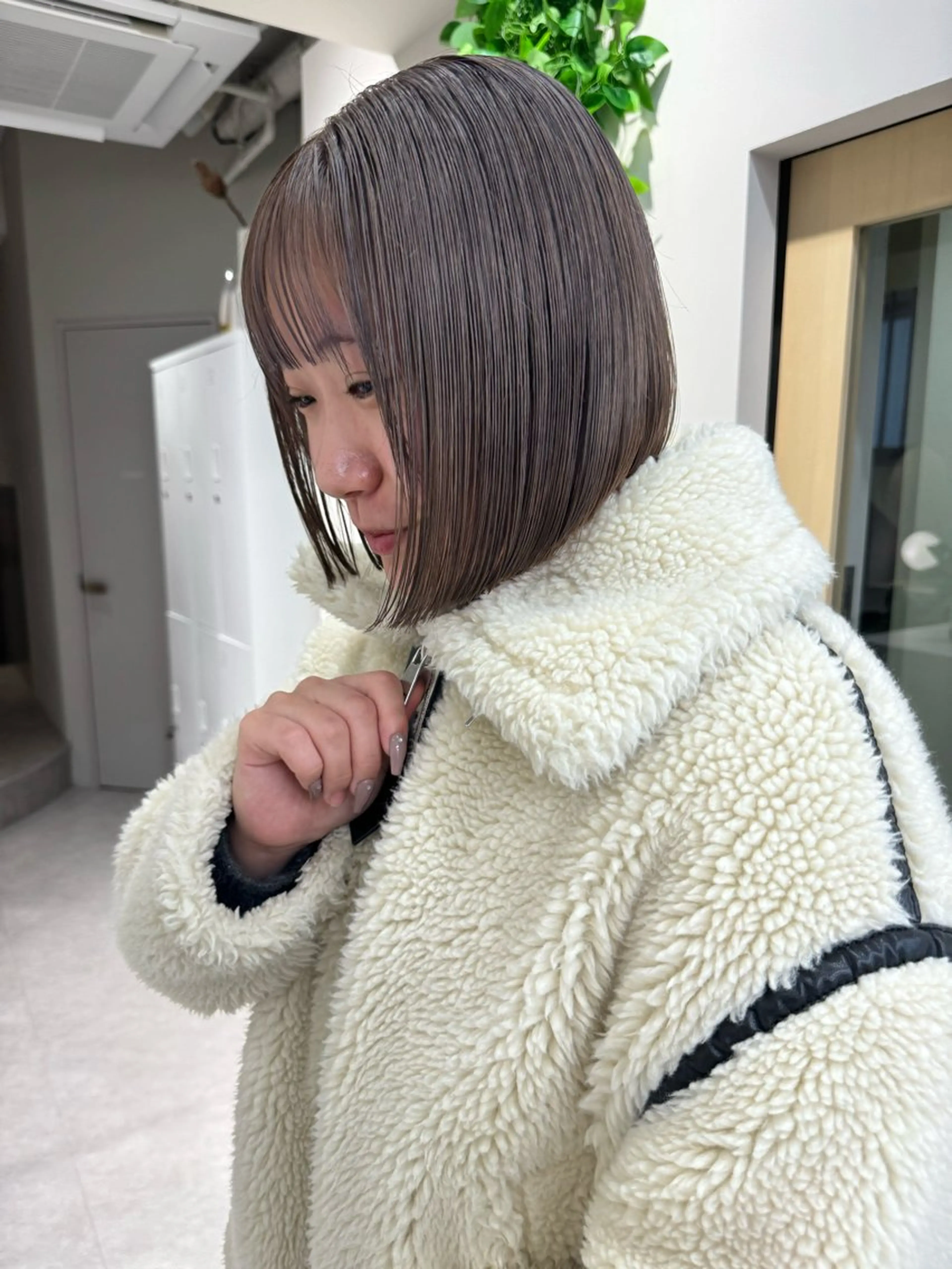 ショート カラー 高畑 恵莉 👒 暖色 / 艶髪 🧺のヘアスタイル