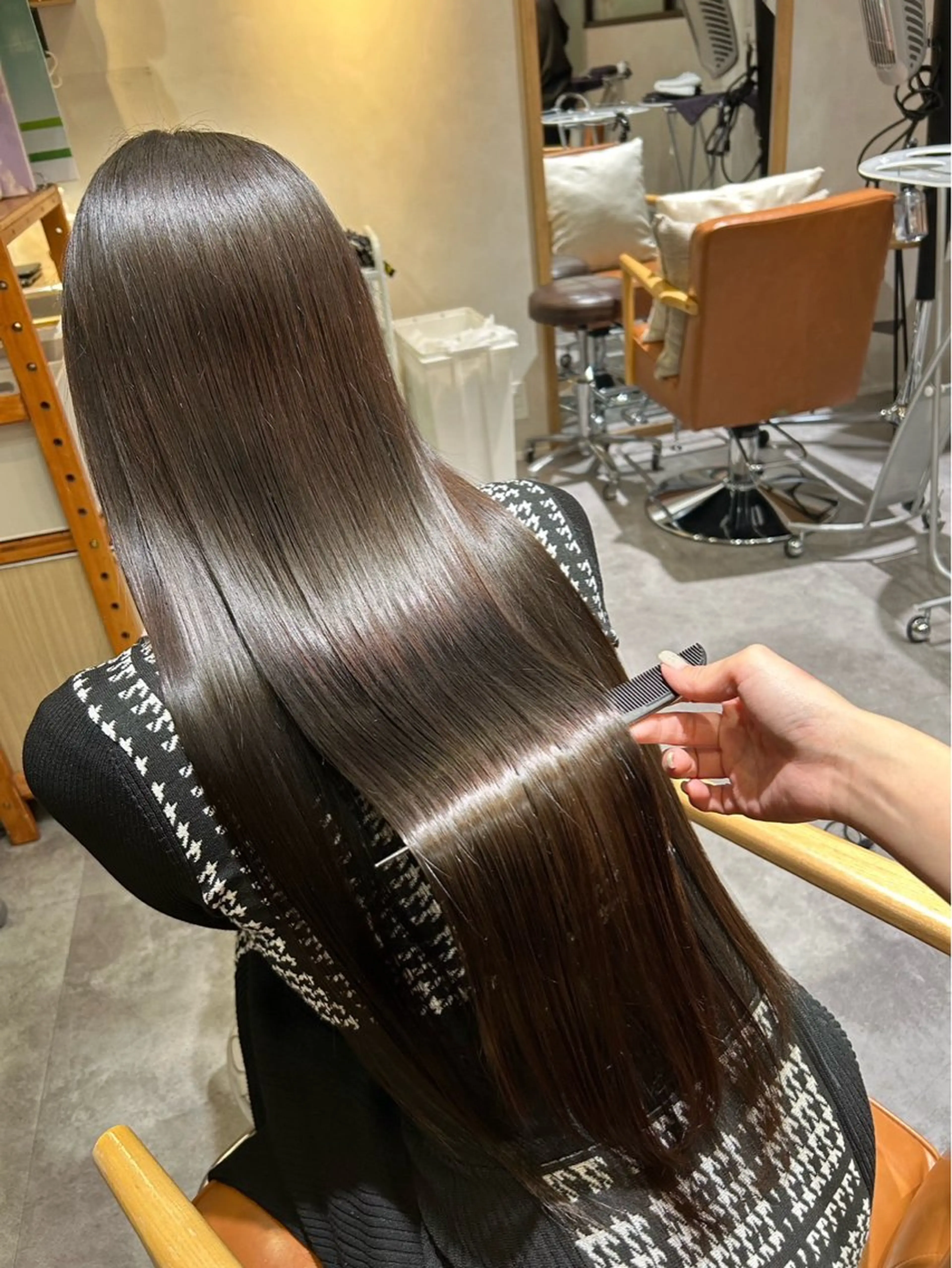 ロング カラー ベージュカラー 🩵近藤 莉子🩵のヘアスタイル