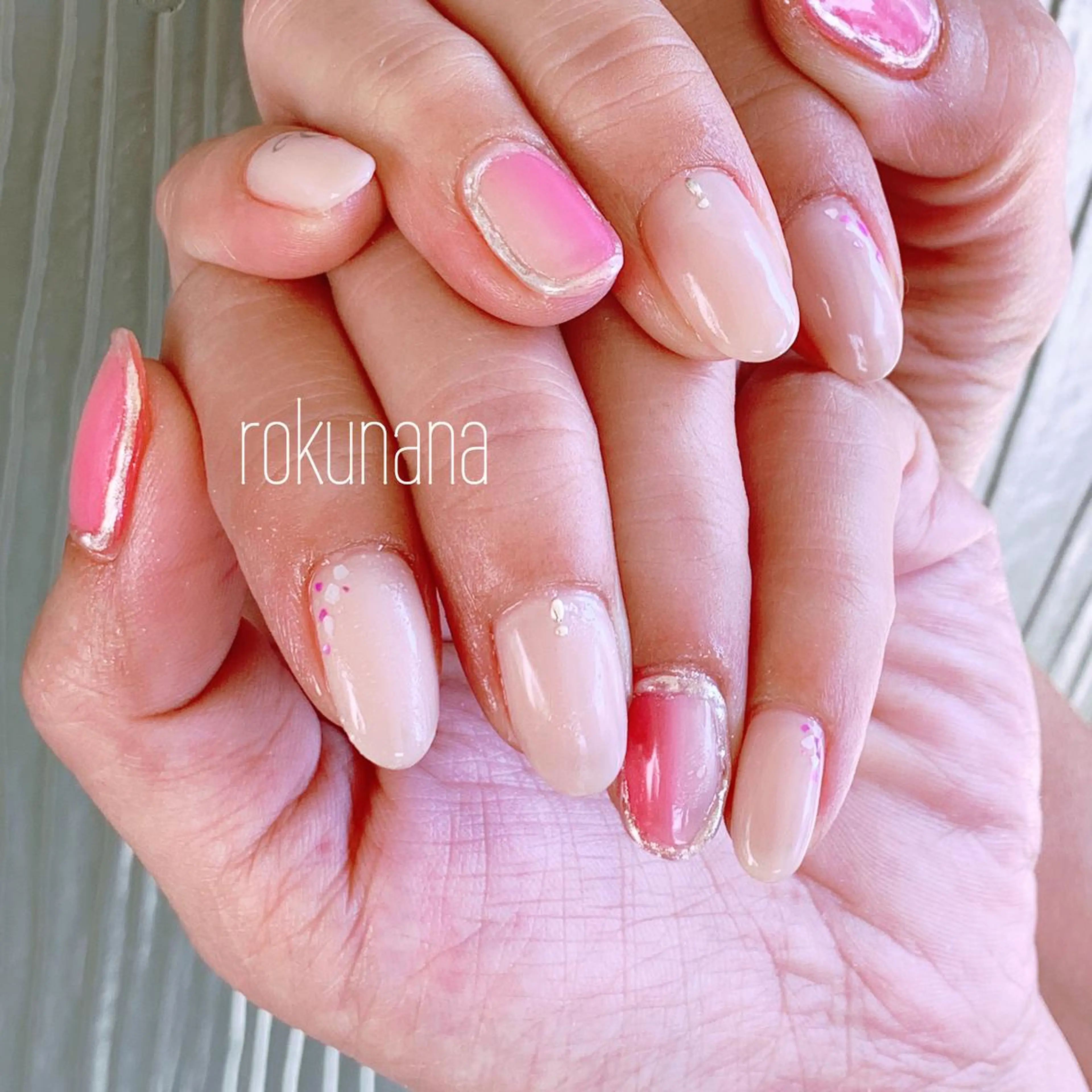 ネイル rokunana 佐野のネイルデザイン