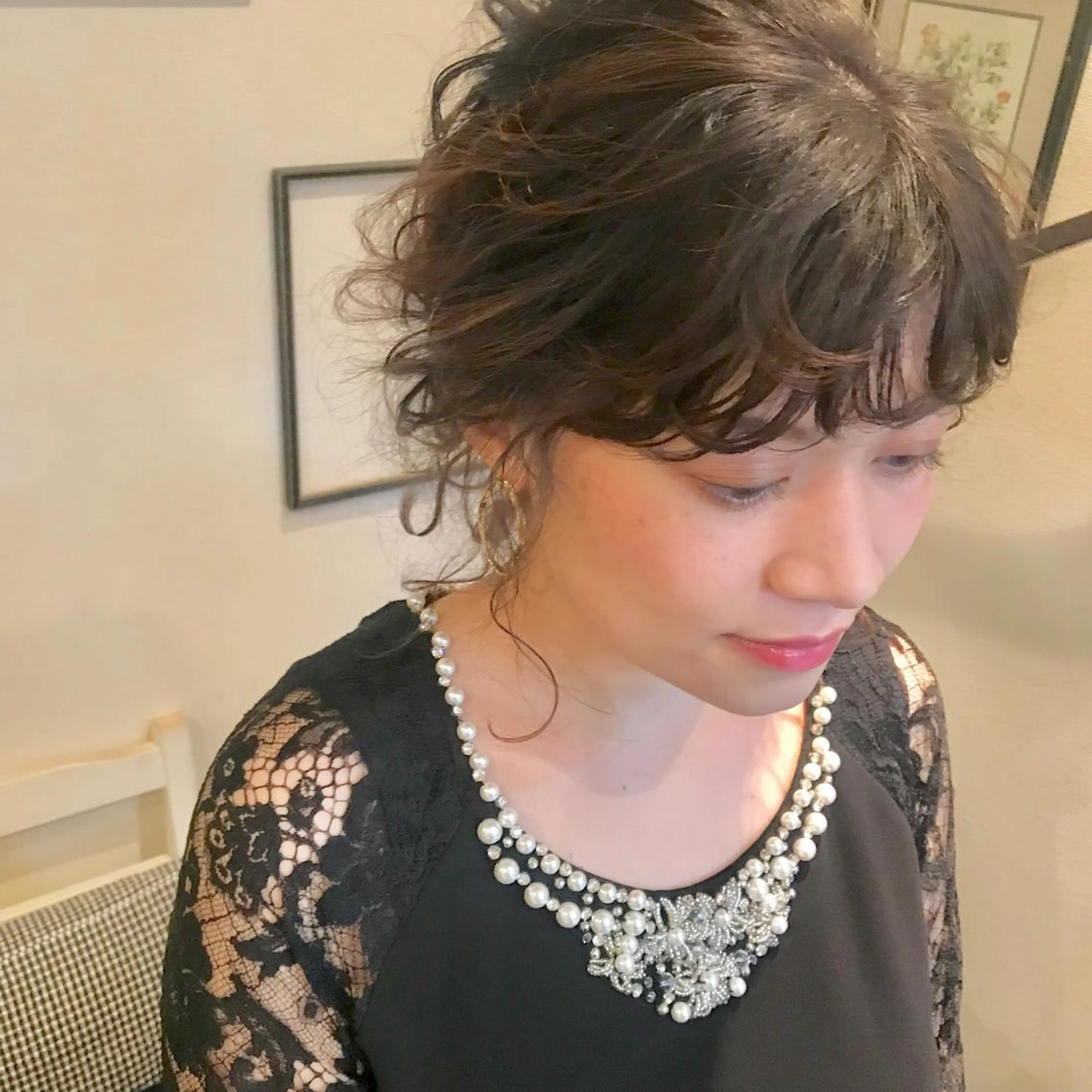 ミディアム カラー ヘアアレンジ 韓国 / 中国ヘア 🦋Noniのヘアスタイル