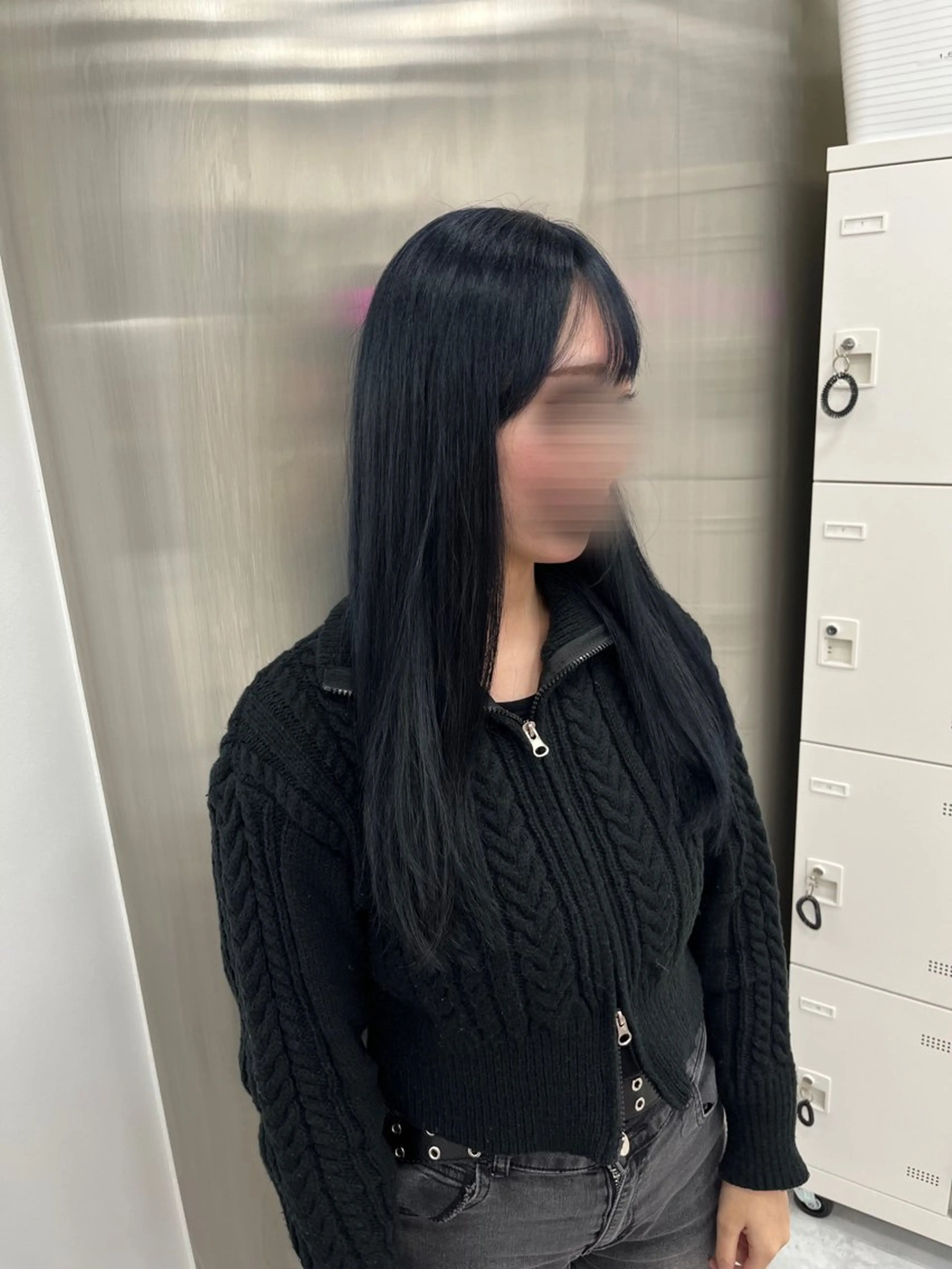 ロング カラー ブルーカラー ヘアカラー 💖トレンド秋冬 カラー💖FUTAのヘアスタイル