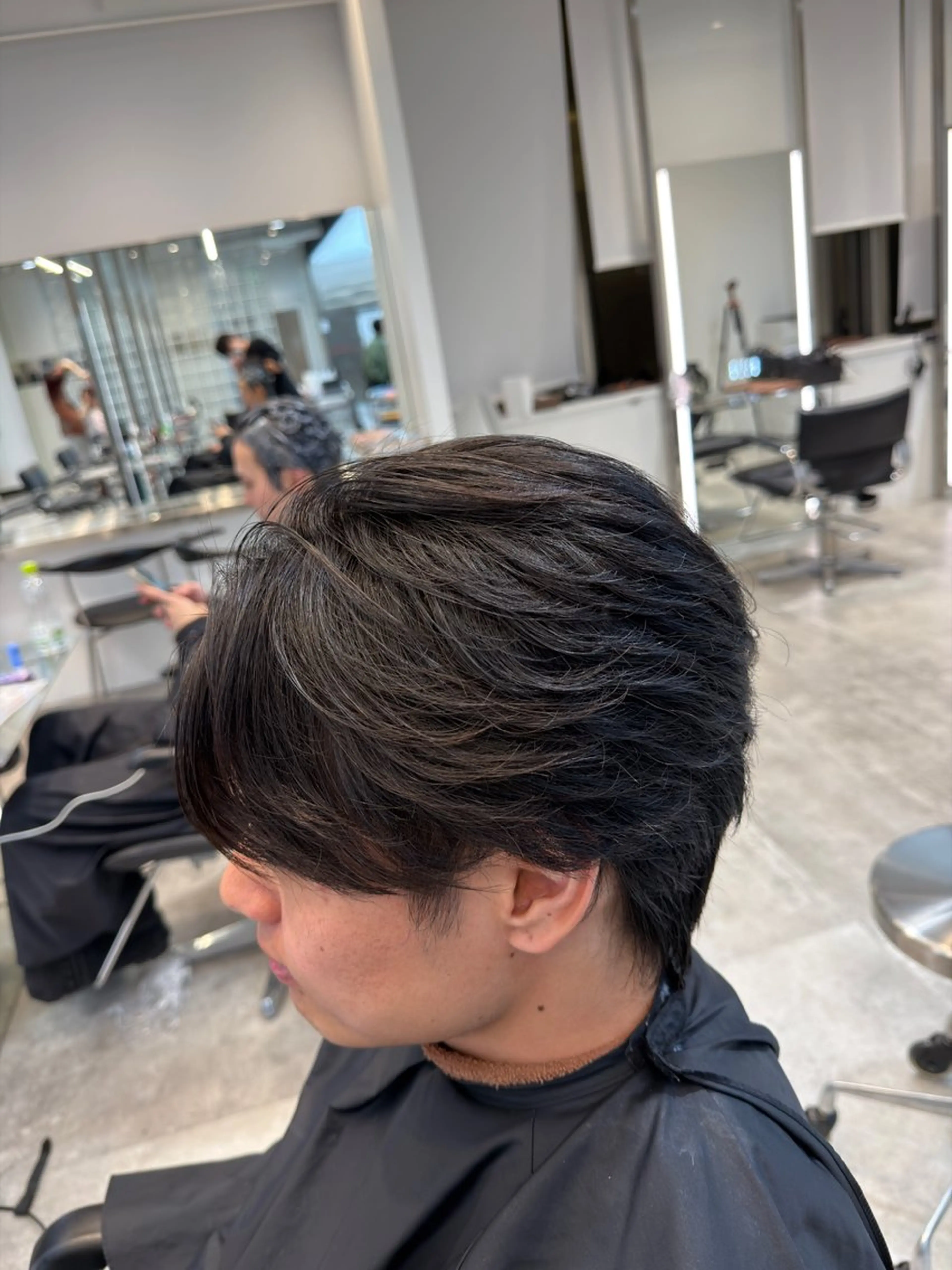 ショート パーマ 縮毛矯正 fifth 児玉達哉 当日予約🙆のヘアスタイル