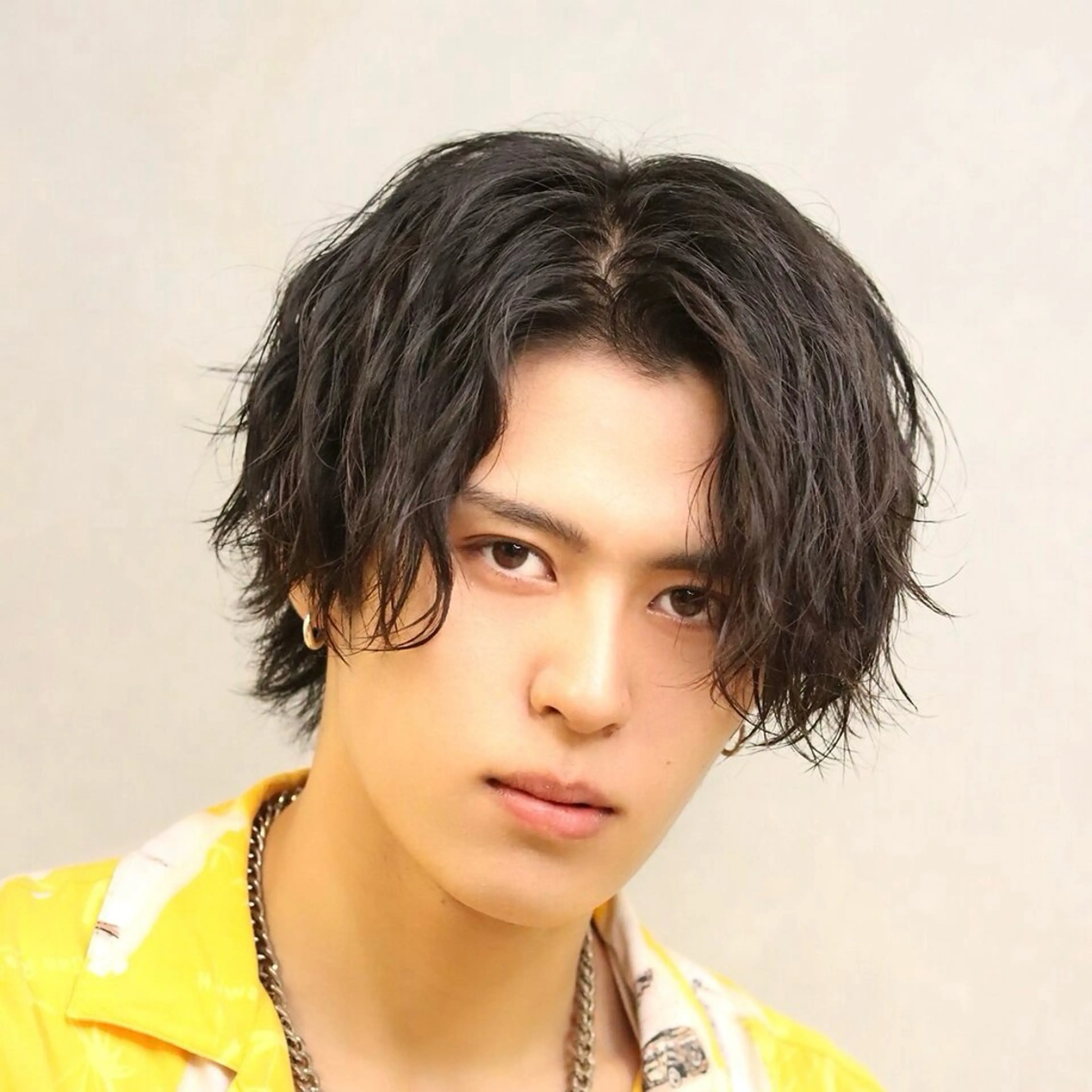 パーマ メンズ センターパート メンズパーマ ツイストスパイラルパーマ スパイラルパーマ カット パーマ メンズ特化/パーマ/ ブリーチ/福島 千颯のヘアスタイル