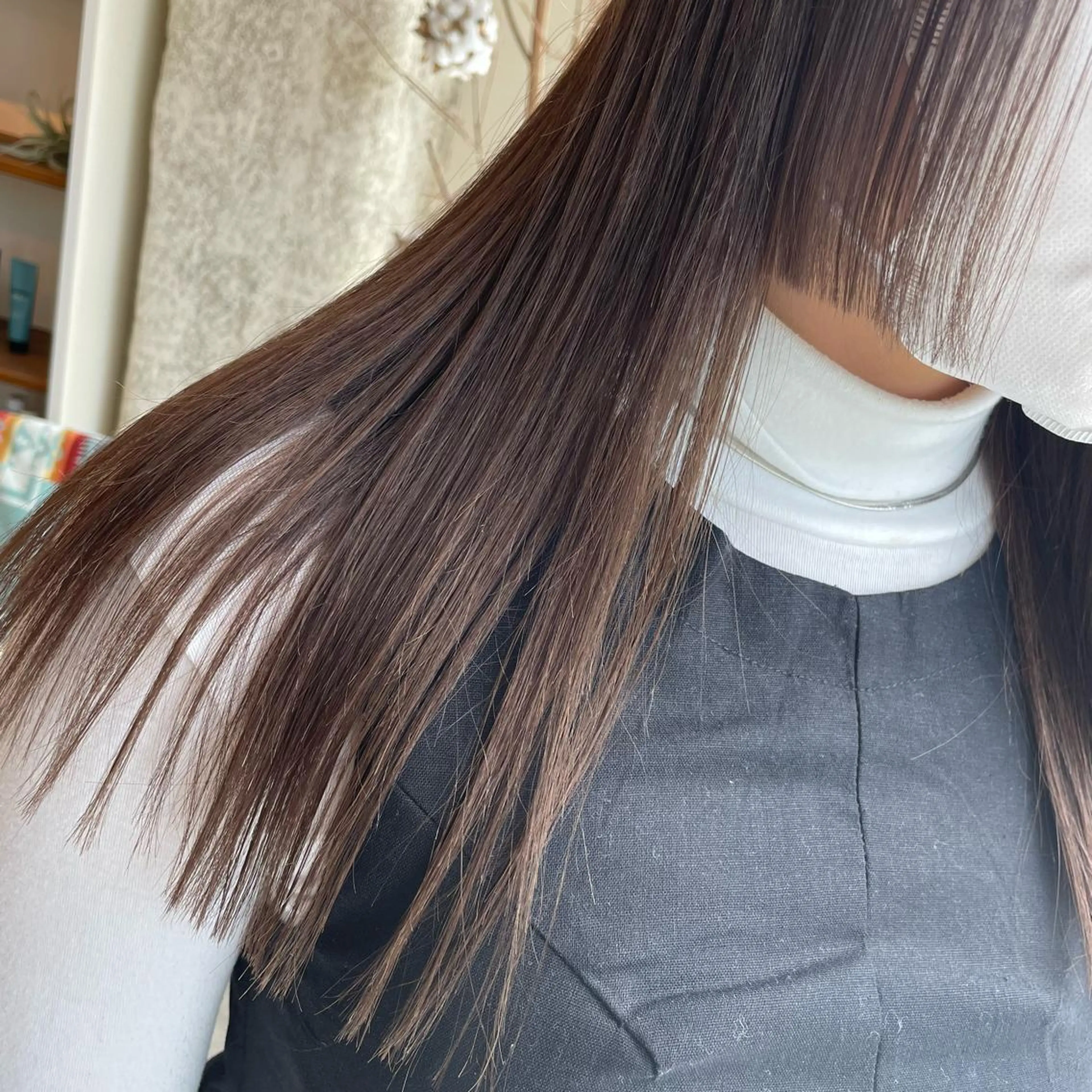 セミロング カラー tablier所属・北名古屋 /美容院カフェのヘアスタイル