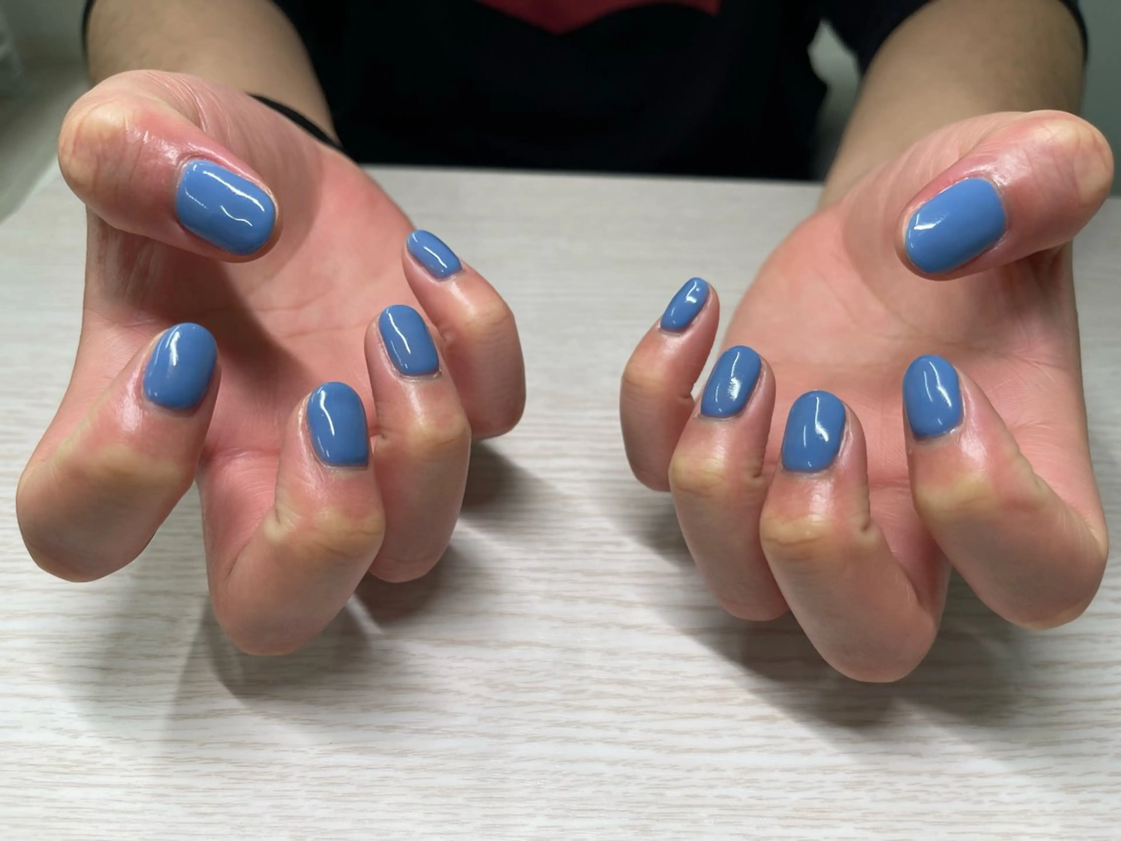 メンズ ネイル メンズネイル ワンカラーネイル 内堀 優妃のネイルデザイン