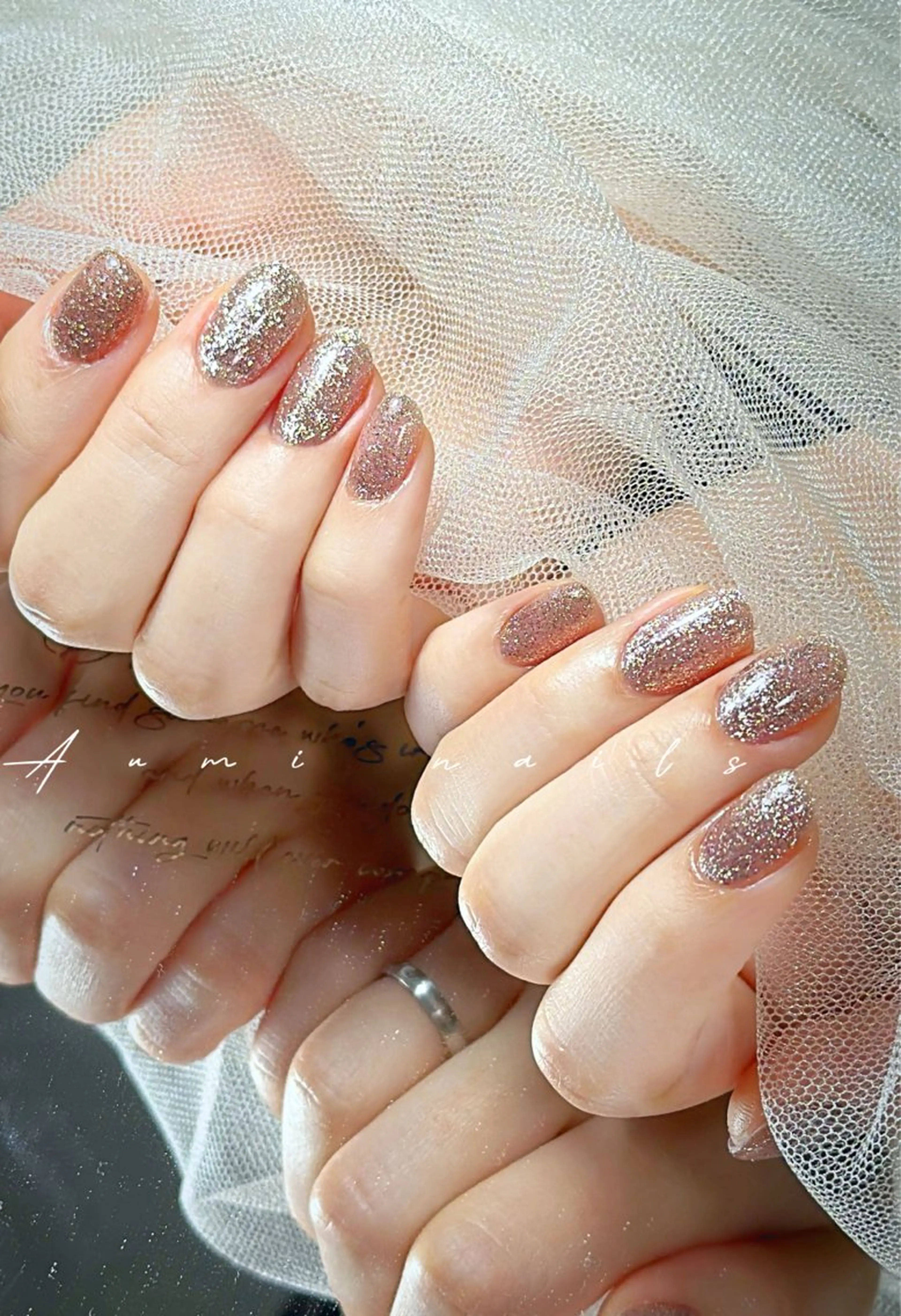 ネイル ハンドネイル YUMI ニュアンスnailsのネイルデザイン