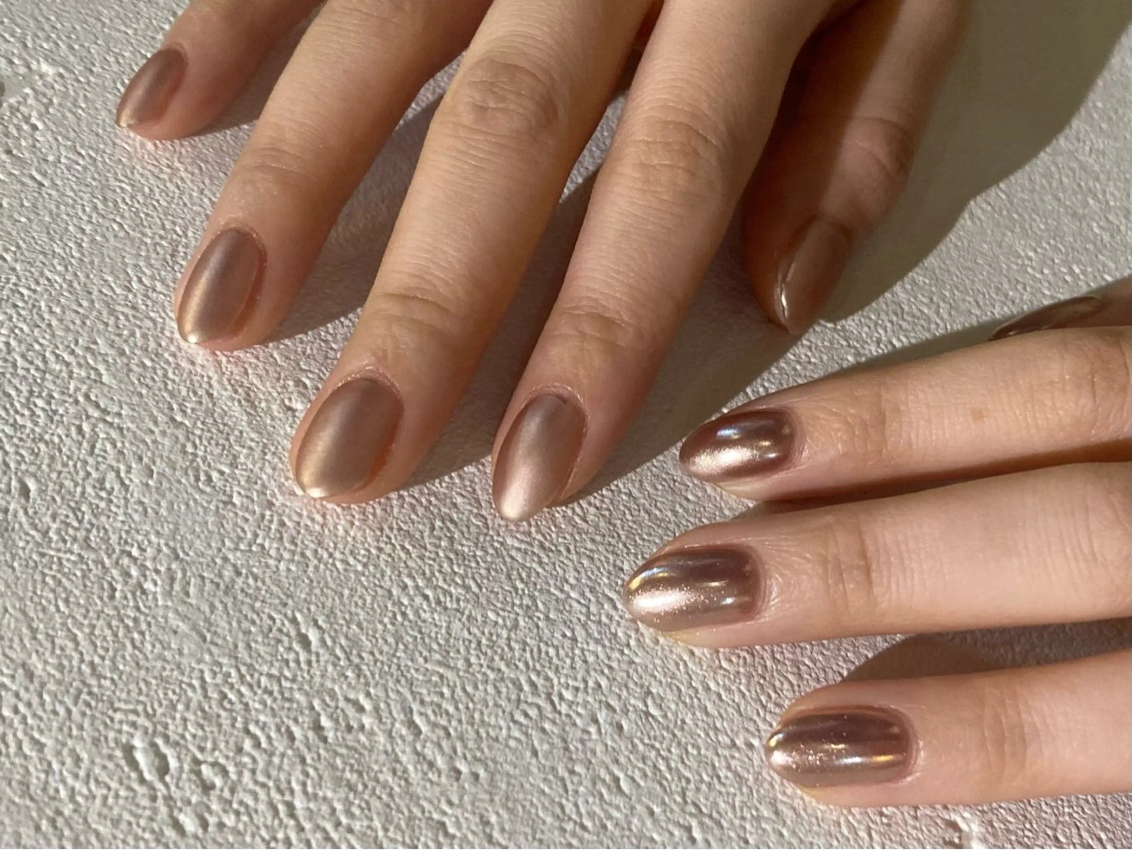 【🍂秋冬限定⛄️】《off有》ミラーワンカラーネイル（デザイン不可）の写真