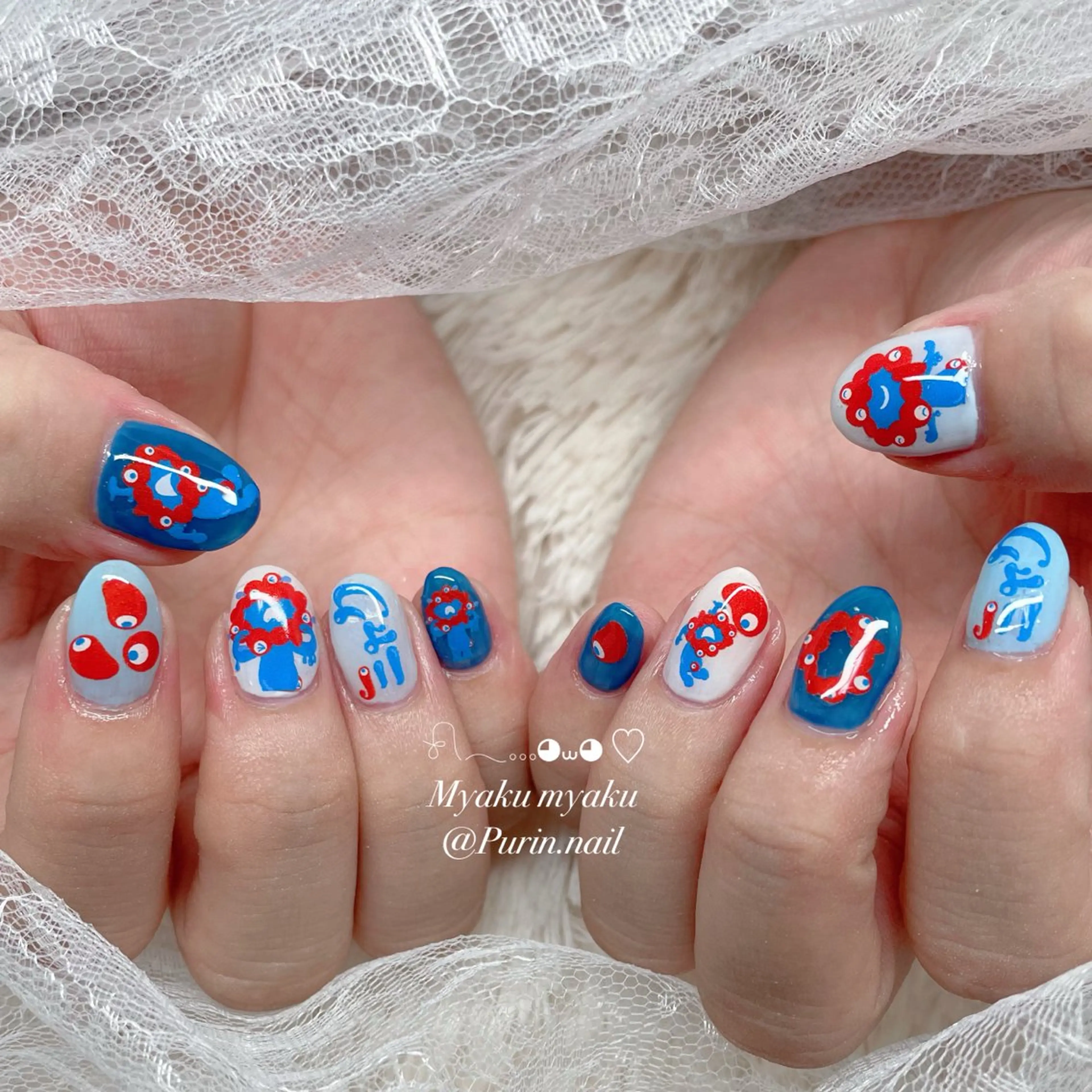 ネイル ハンドネイル Nails by Purin🍮のネイルデザイン