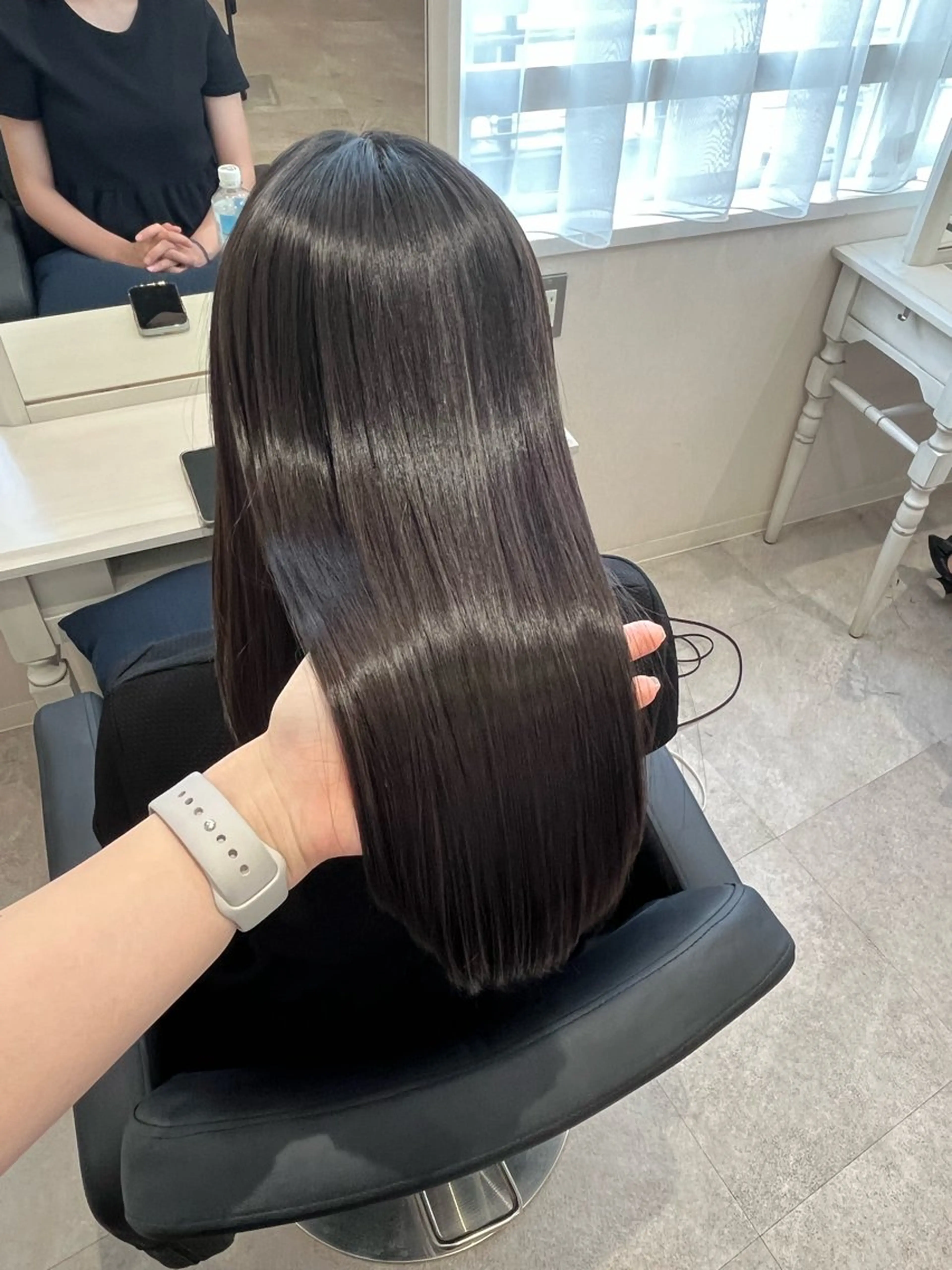 髪質改善縮毛矯正＋トリートメントの写真