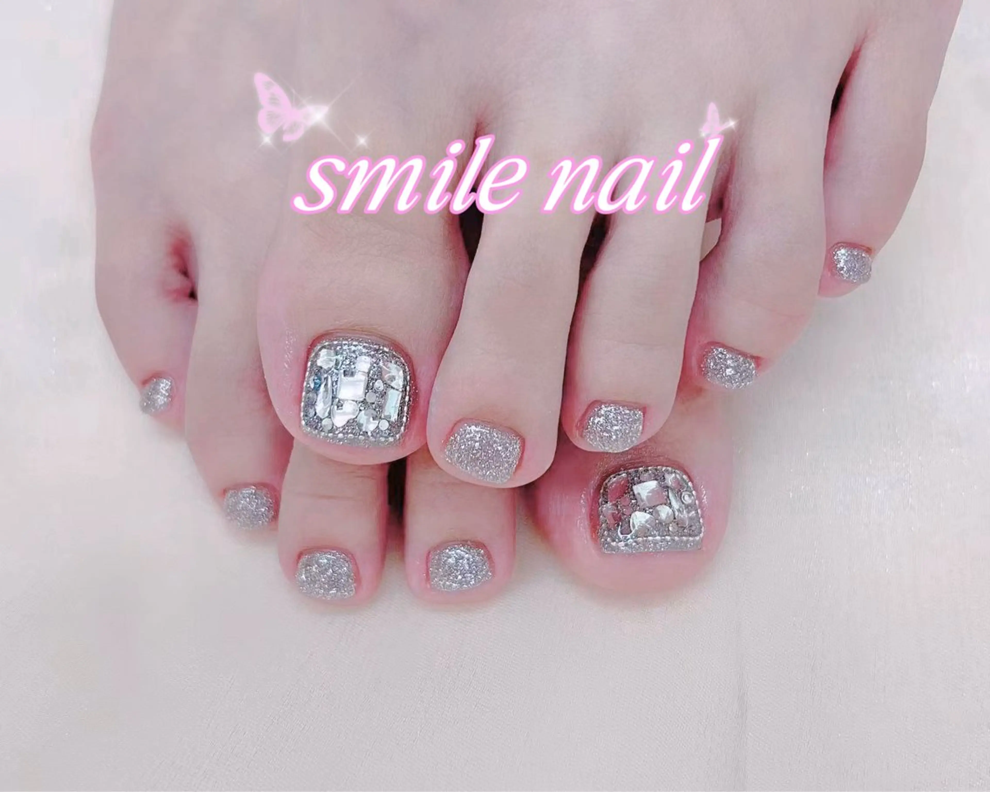 ネイル フットネイル smile nail omiya2のネイルデザイン