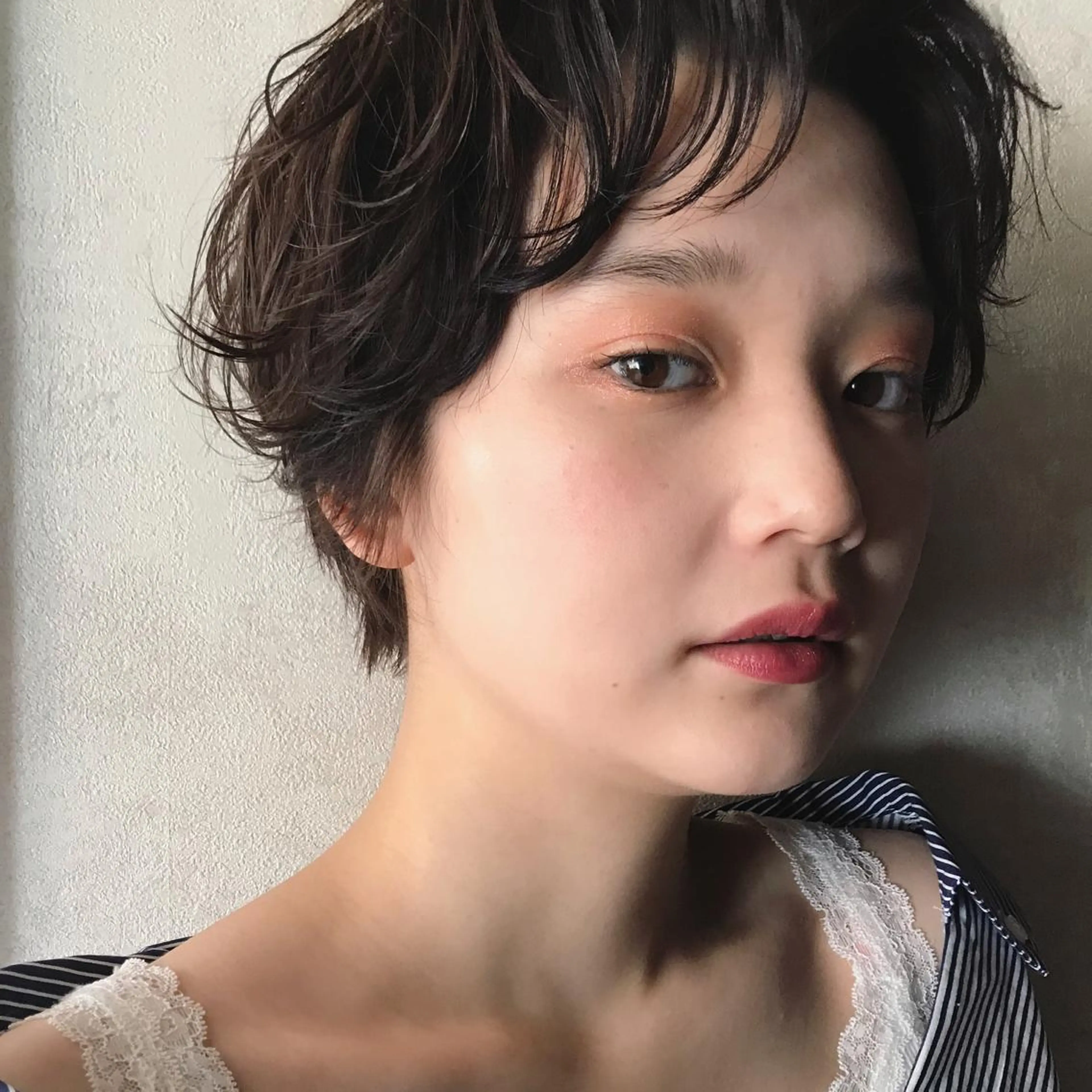 ショート 高リピート/レイヤー 骨格似合わせ/色持ちのヘアスタイル