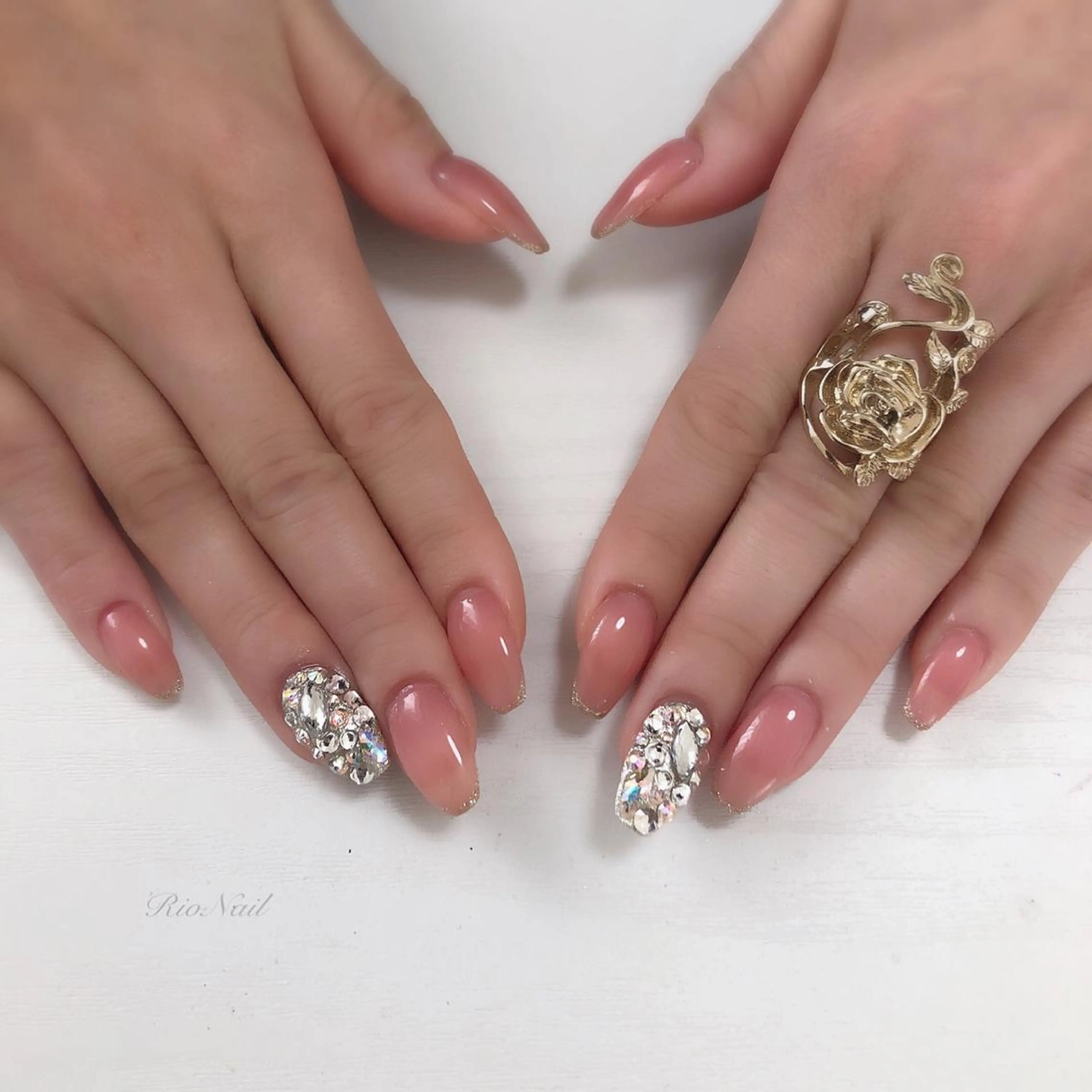 ネイル ラメ(グリッター) Rio nailのネイルデザイン