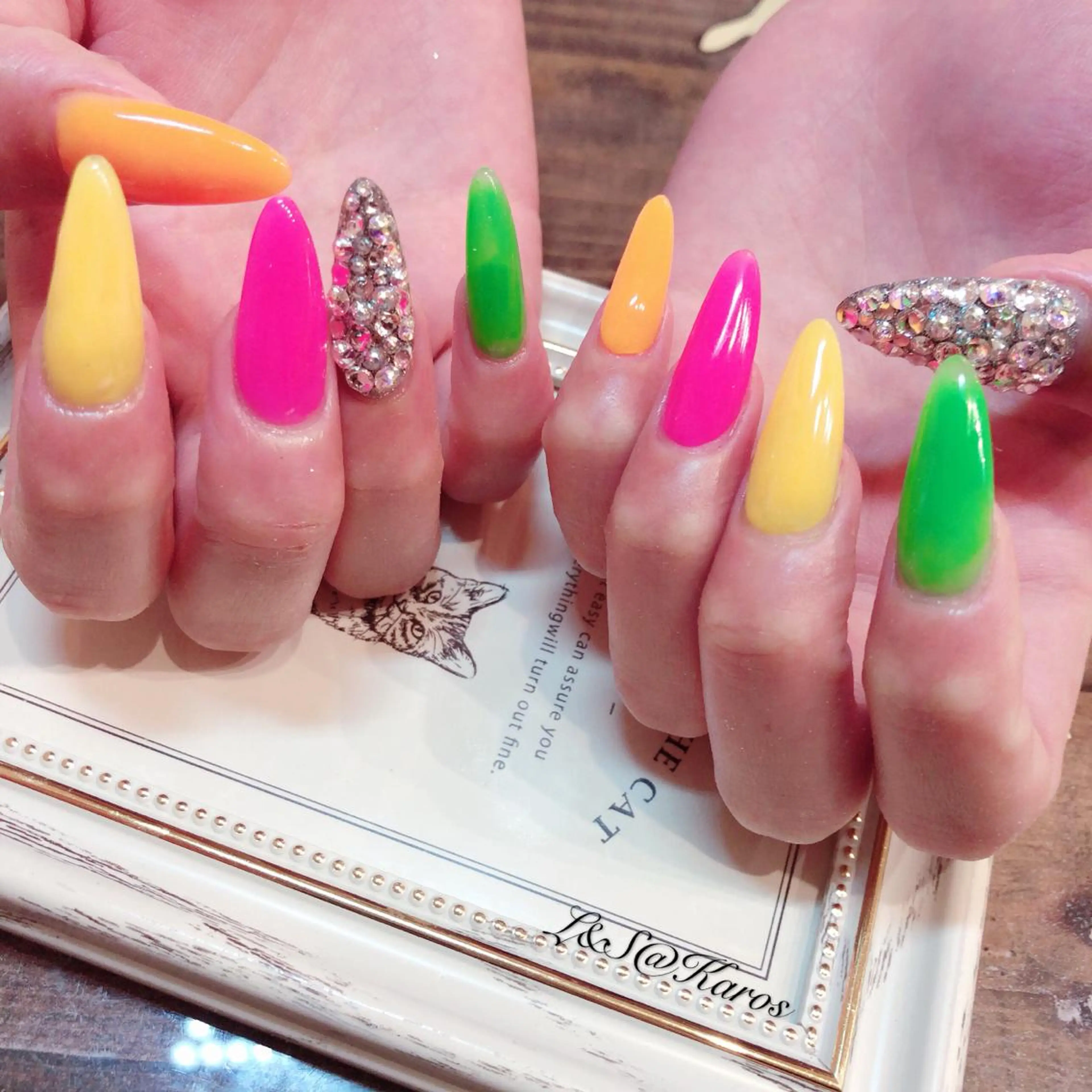 ネイル ハンドネイル L&S@Karos所属・L&S@ Karosのネイルデザイン