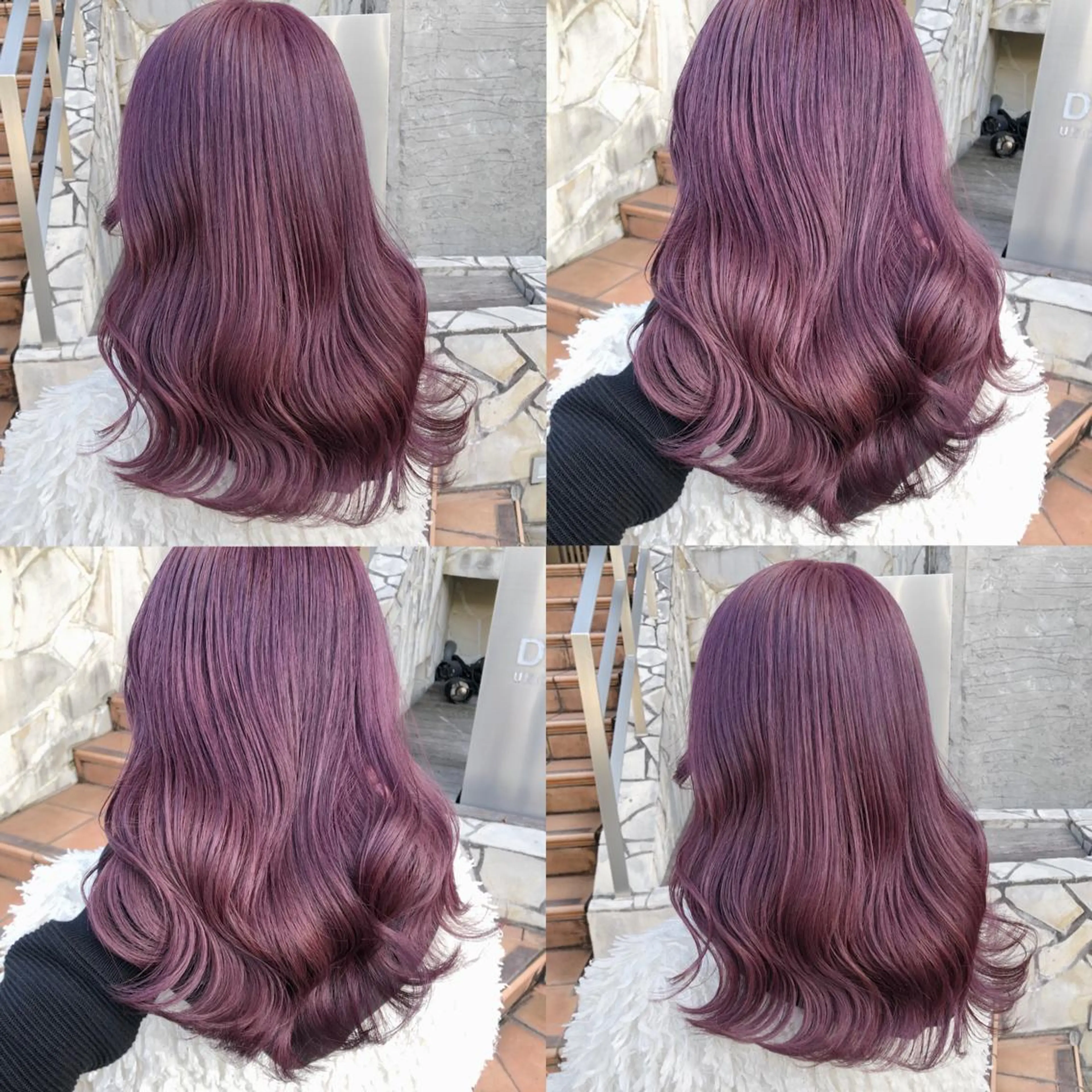 ロング カラー ヘアアレンジ メンズ キッズ メンズブリーチ アッシュ ベージュカラー ブリーチ ブラウンカラー ヘアカラー トリートメント 💟Chloe原宿店 🩶ハイトーンのヘアスタイル