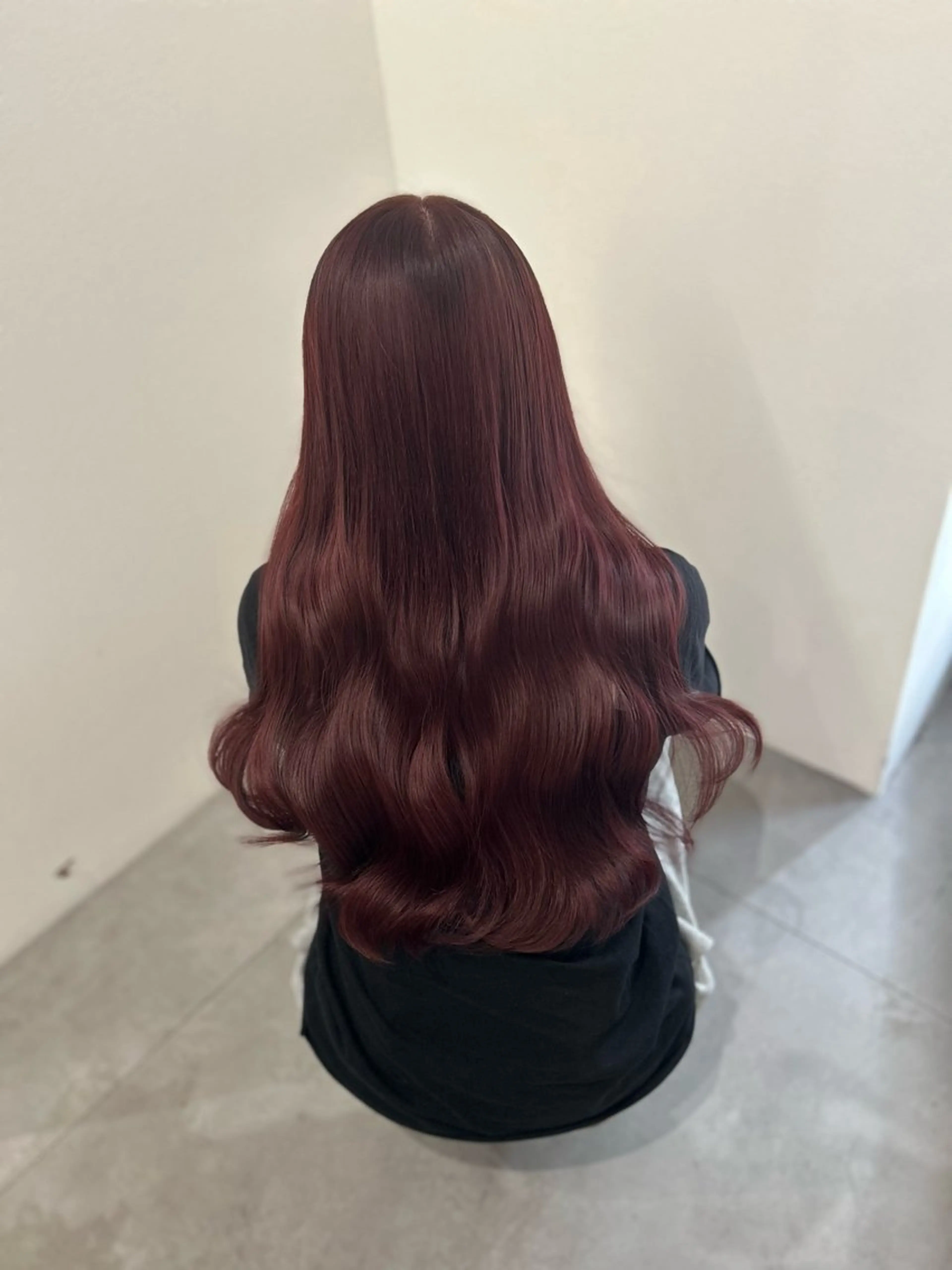 カラー 暖色/艶カラー/ エクステ/ユリヤのヘアスタイル