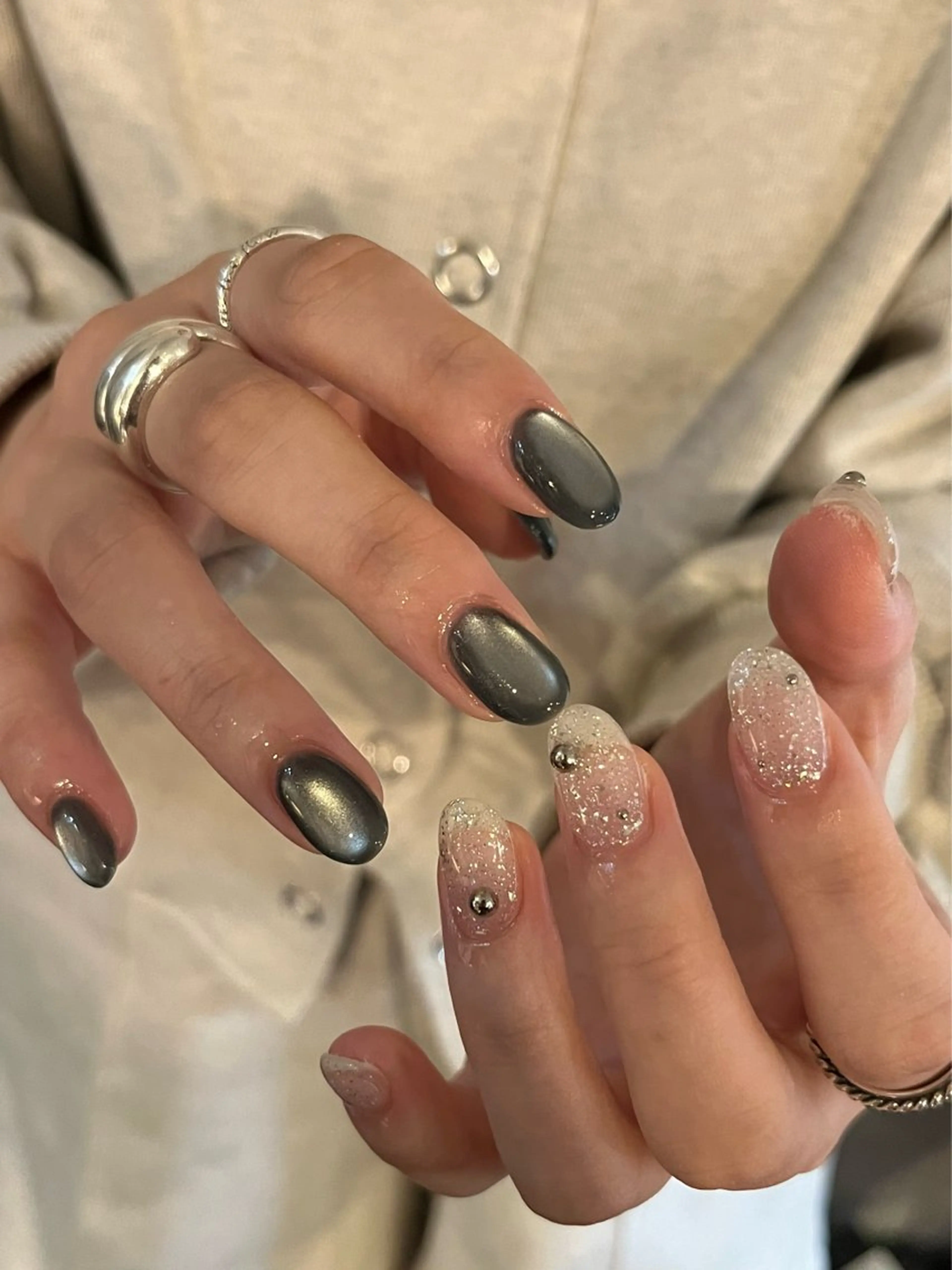 ネイル キラキラネイル mitsuki / Manonのネイルデザイン