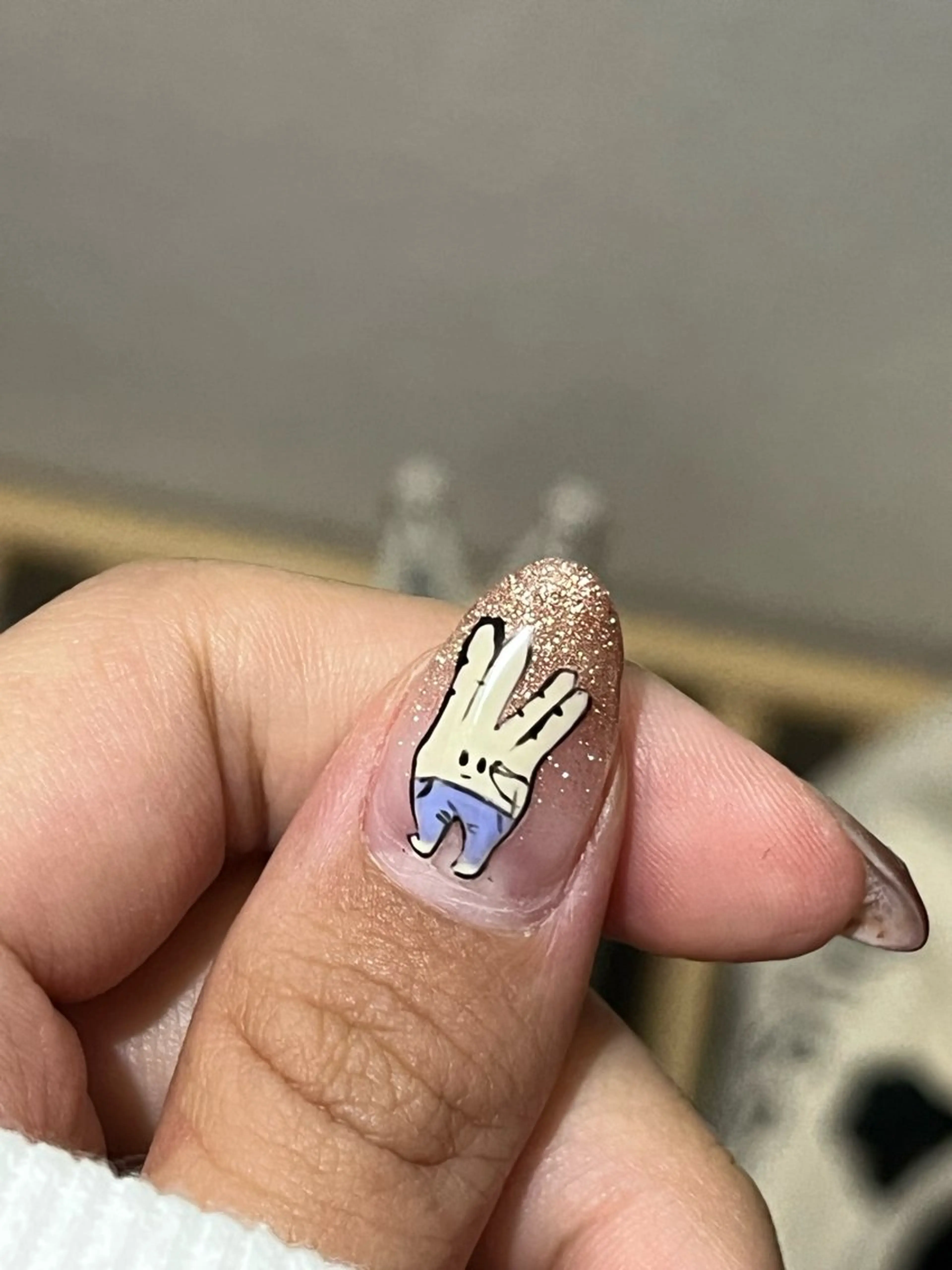 ネイル ボルドー チークネイル クリアネイル 成人式 フラッシュネイル Mai 🪽🩵のネイルデザイン