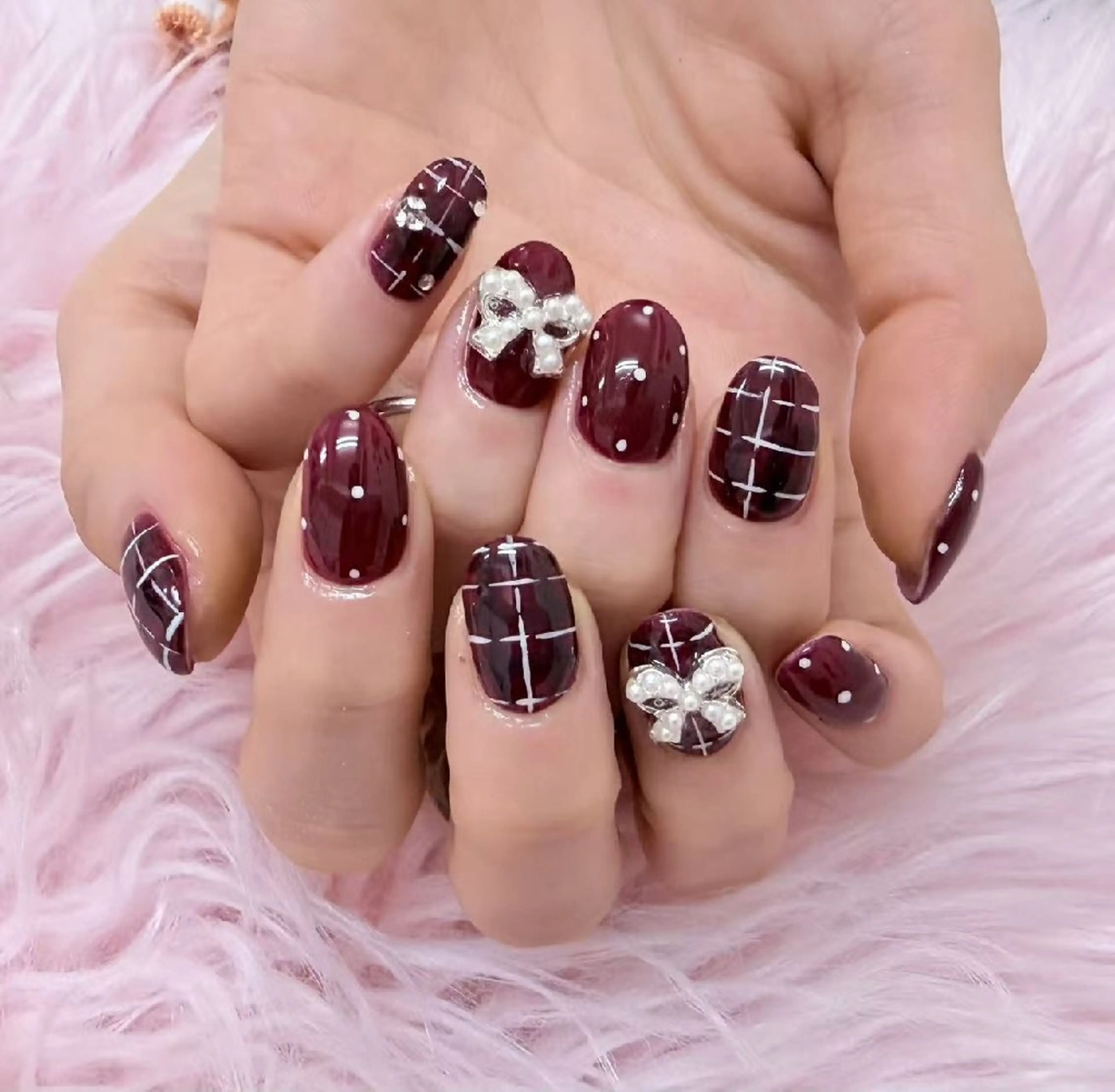 ネイル ハンドネイル ハンドケア 💜MIYA nail鶴見店のネイルデザイン