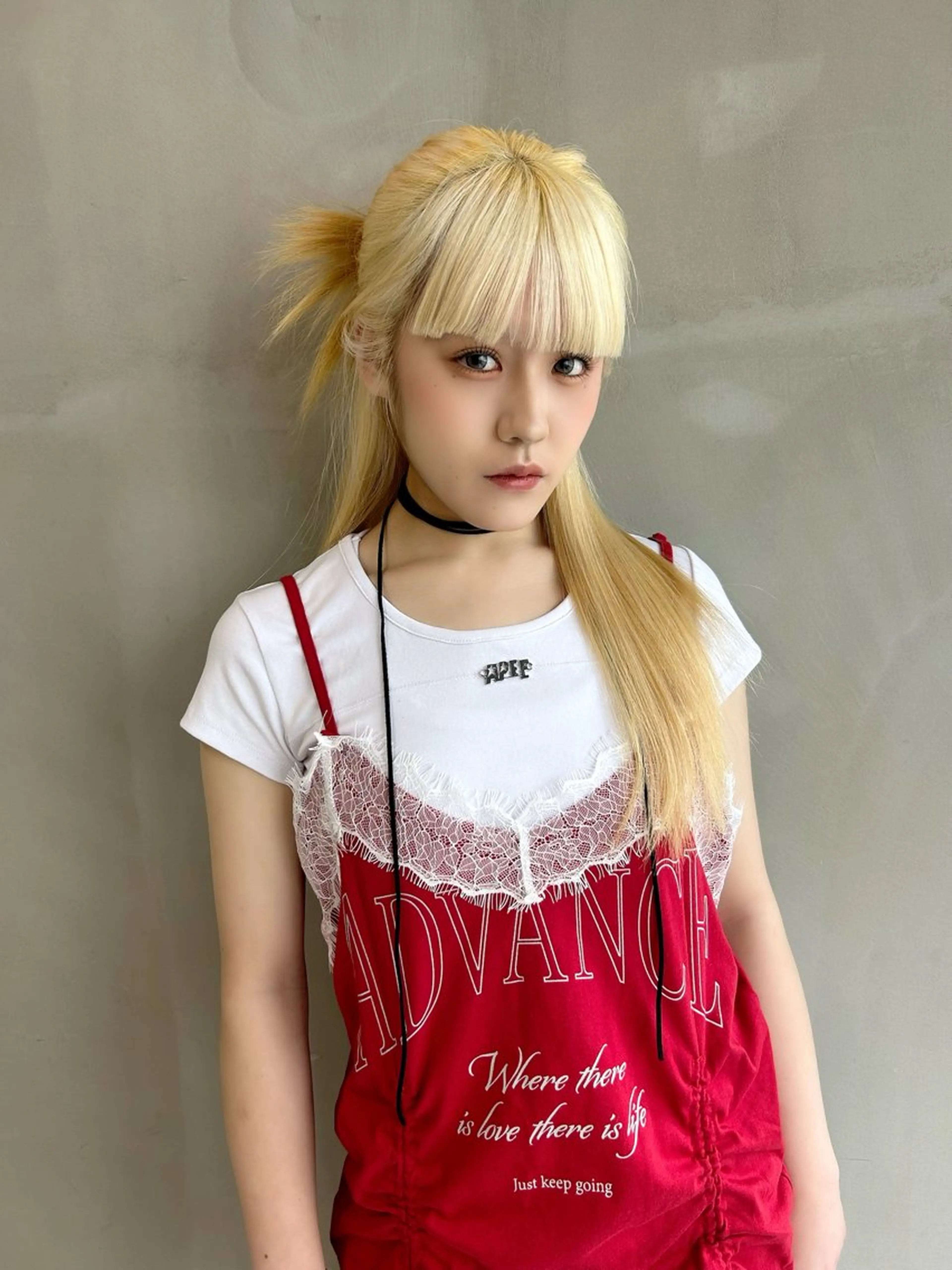 セミロング ヘアカラー トリートメント ハイトーン/ブリーチ 🧁soraのヘアスタイル