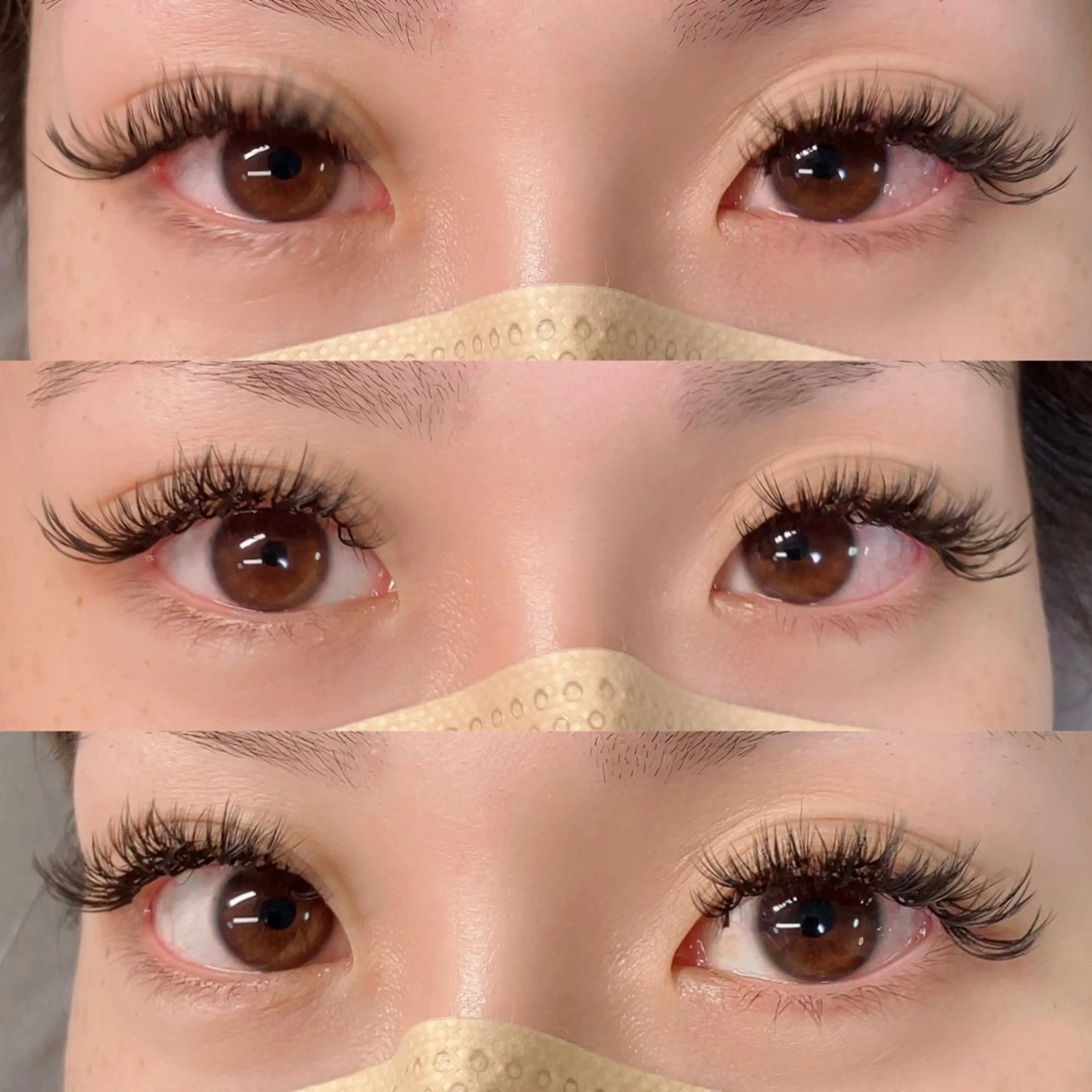 マツエク・マツパ 付け放題 ボリュームラッシュ linda lashesのマツエク・マツパデザイン