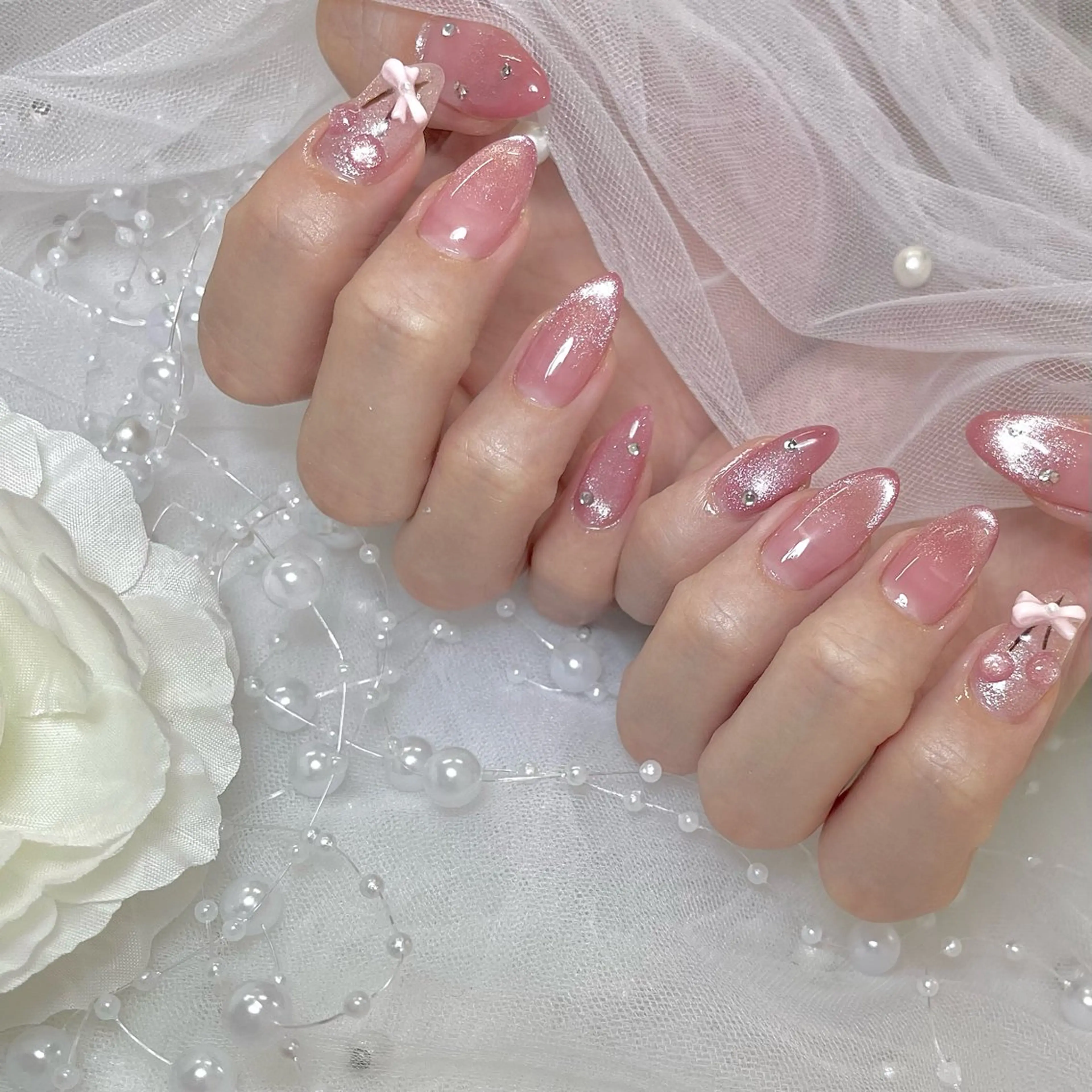 ネイル ハンドネイル 本木 海帆のネイルデザイン