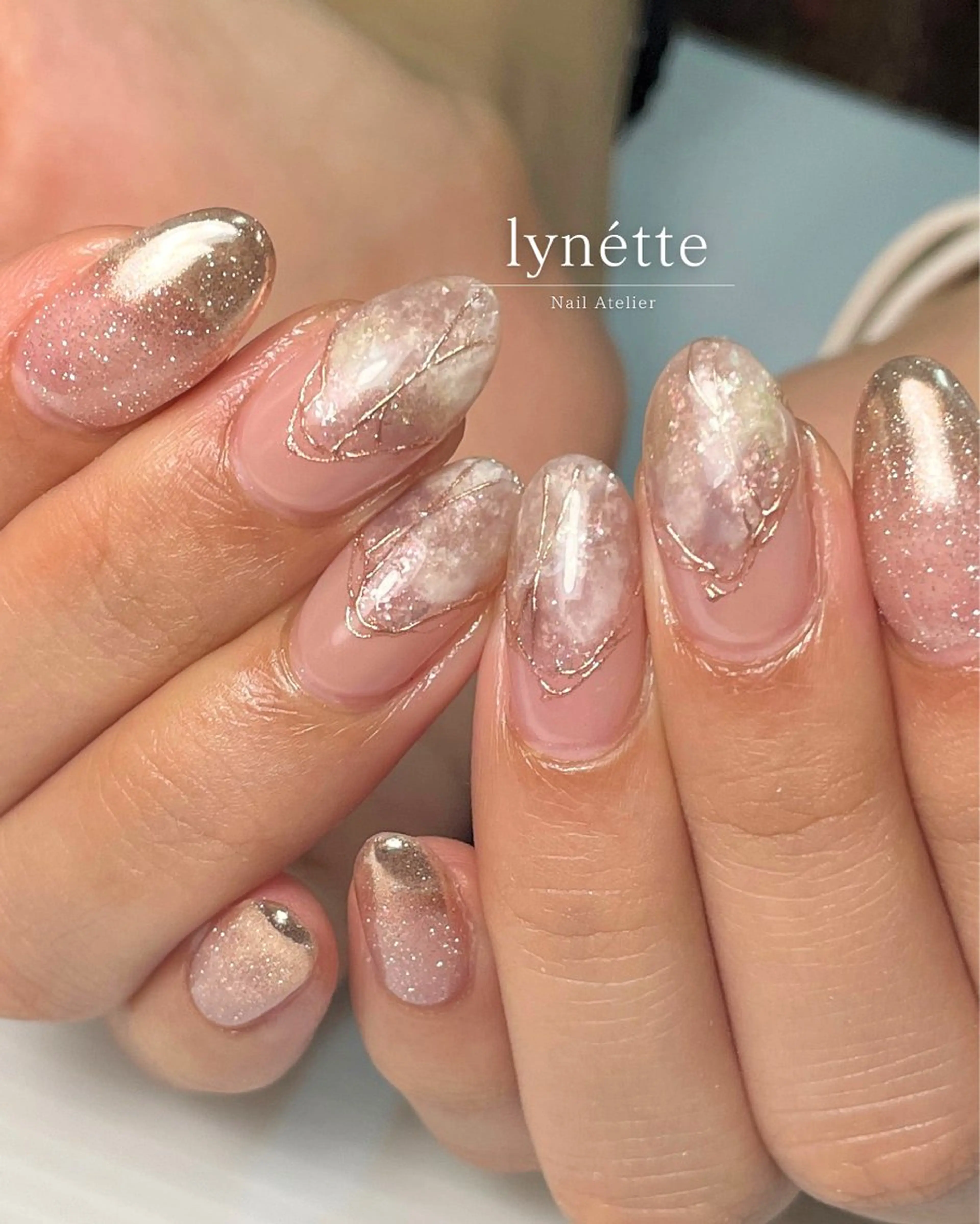 ネイル lynétte 那覇ネイルサロンのネイルデザイン