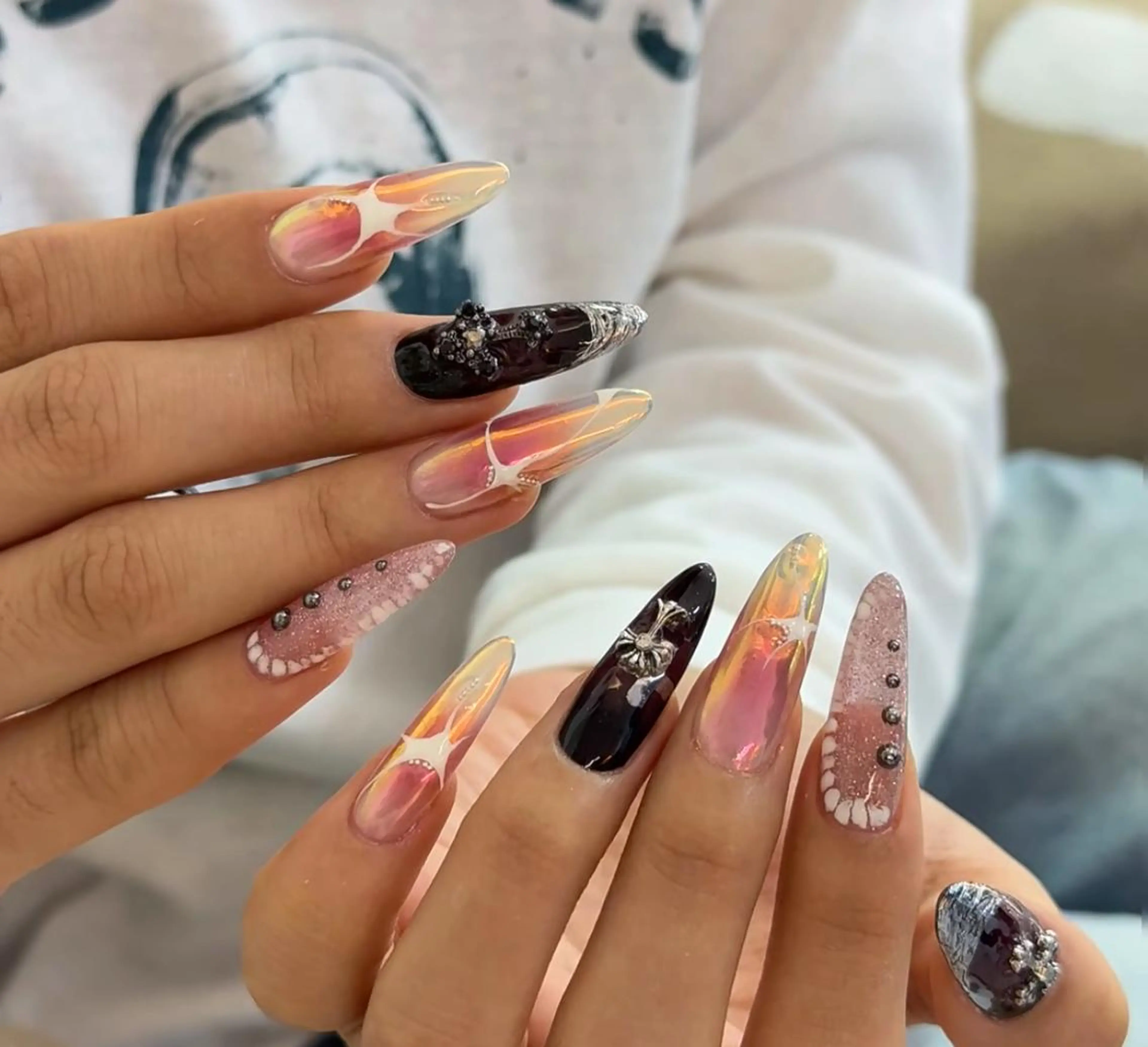 ネイル ハンドネイル 🎀 UU_nailのネイルデザイン