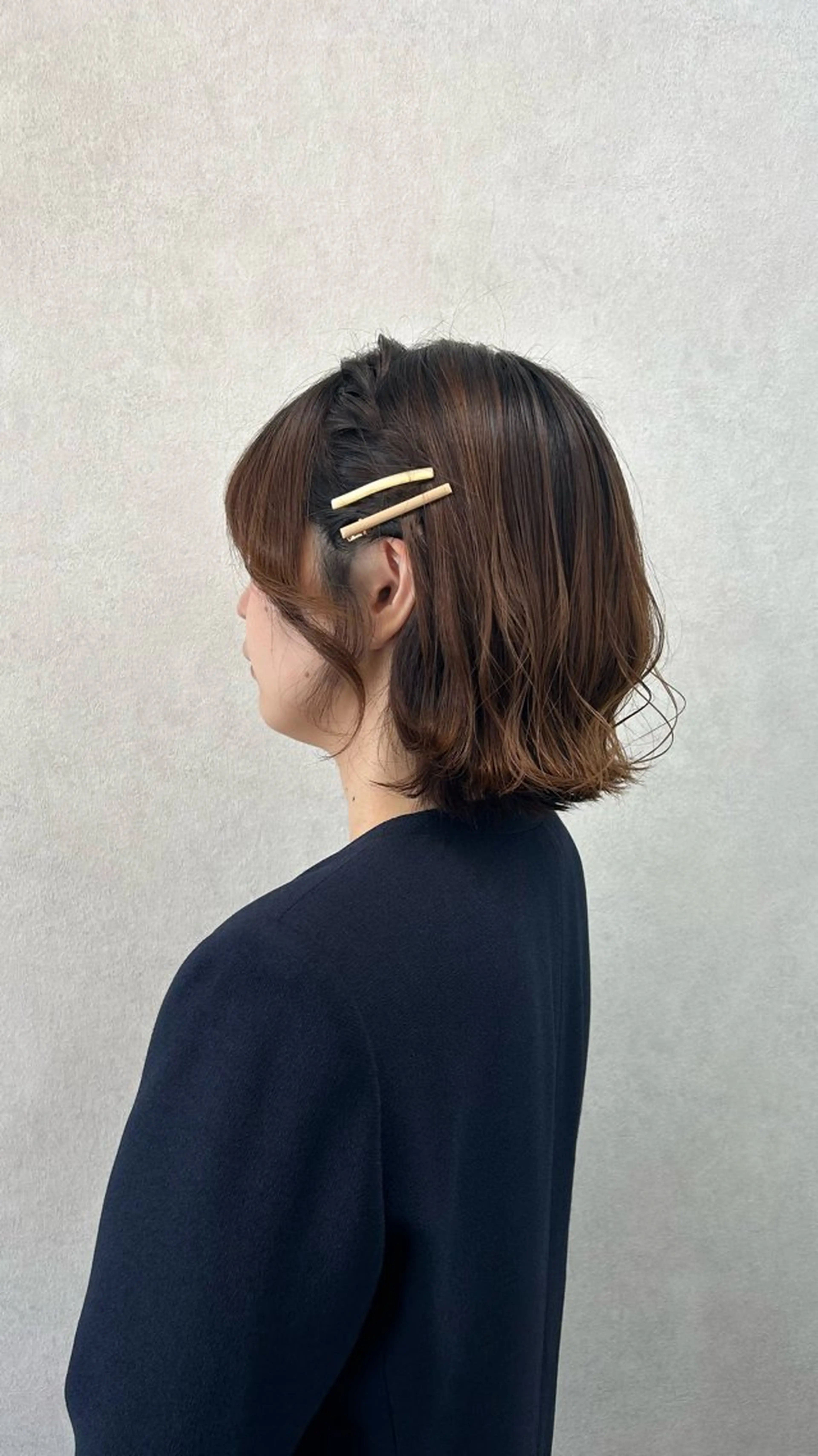 ミディアム ヘアアレンジ sita stylist　あみのヘアスタイル