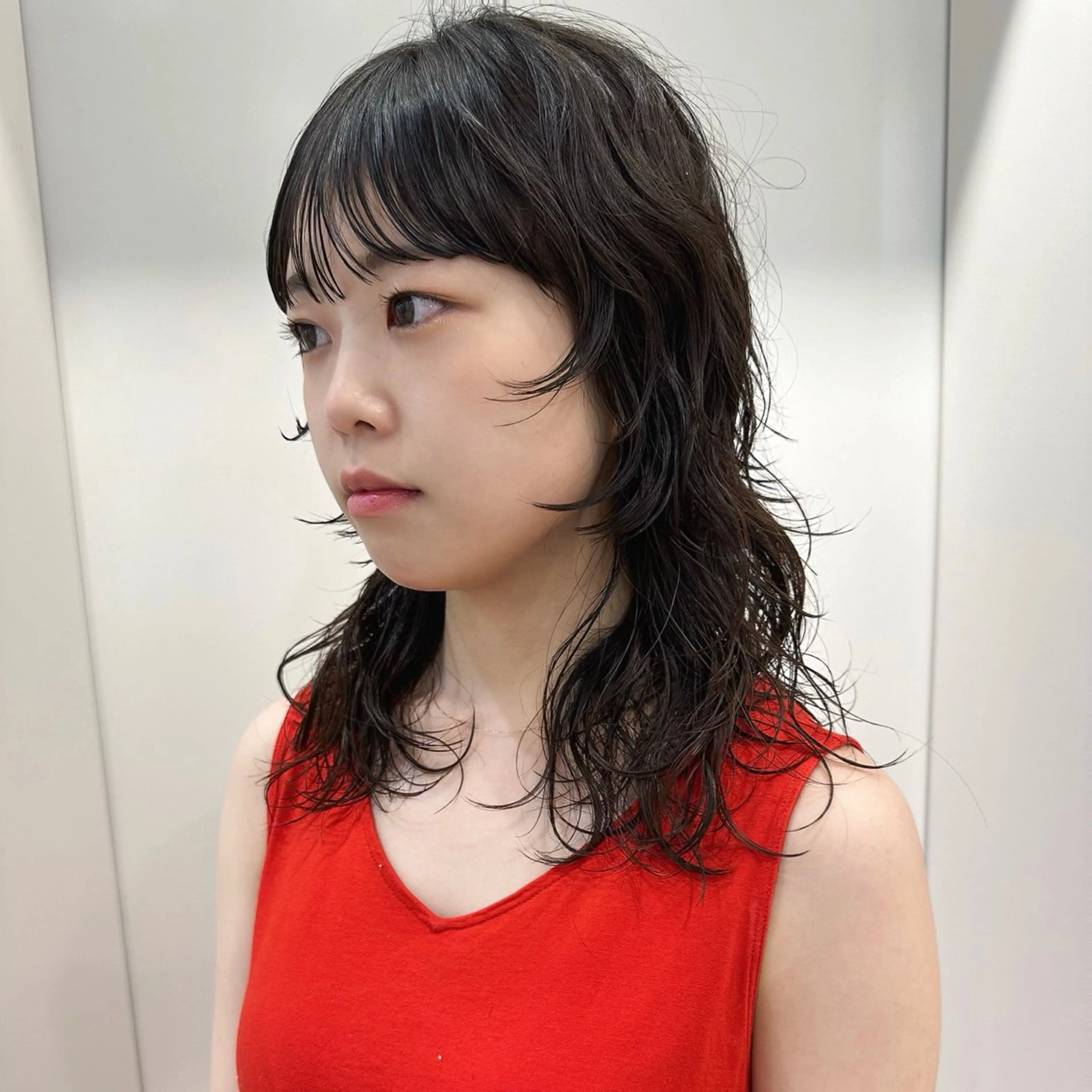 ミディアム 🌀perm 🌀のヘアスタイル