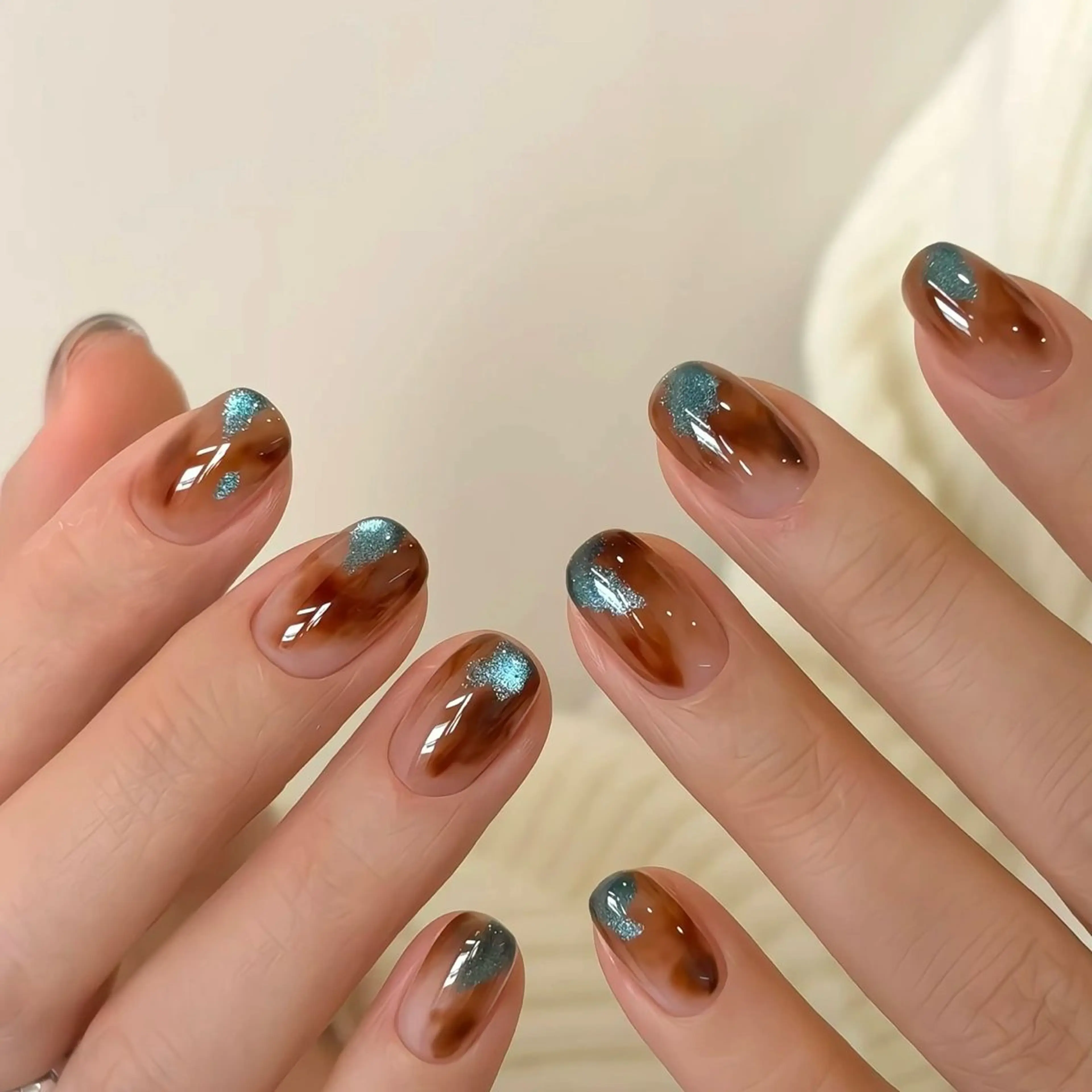 ミディアム ハンドネイル Kiranail 高円寺南口店のネイルデザイン