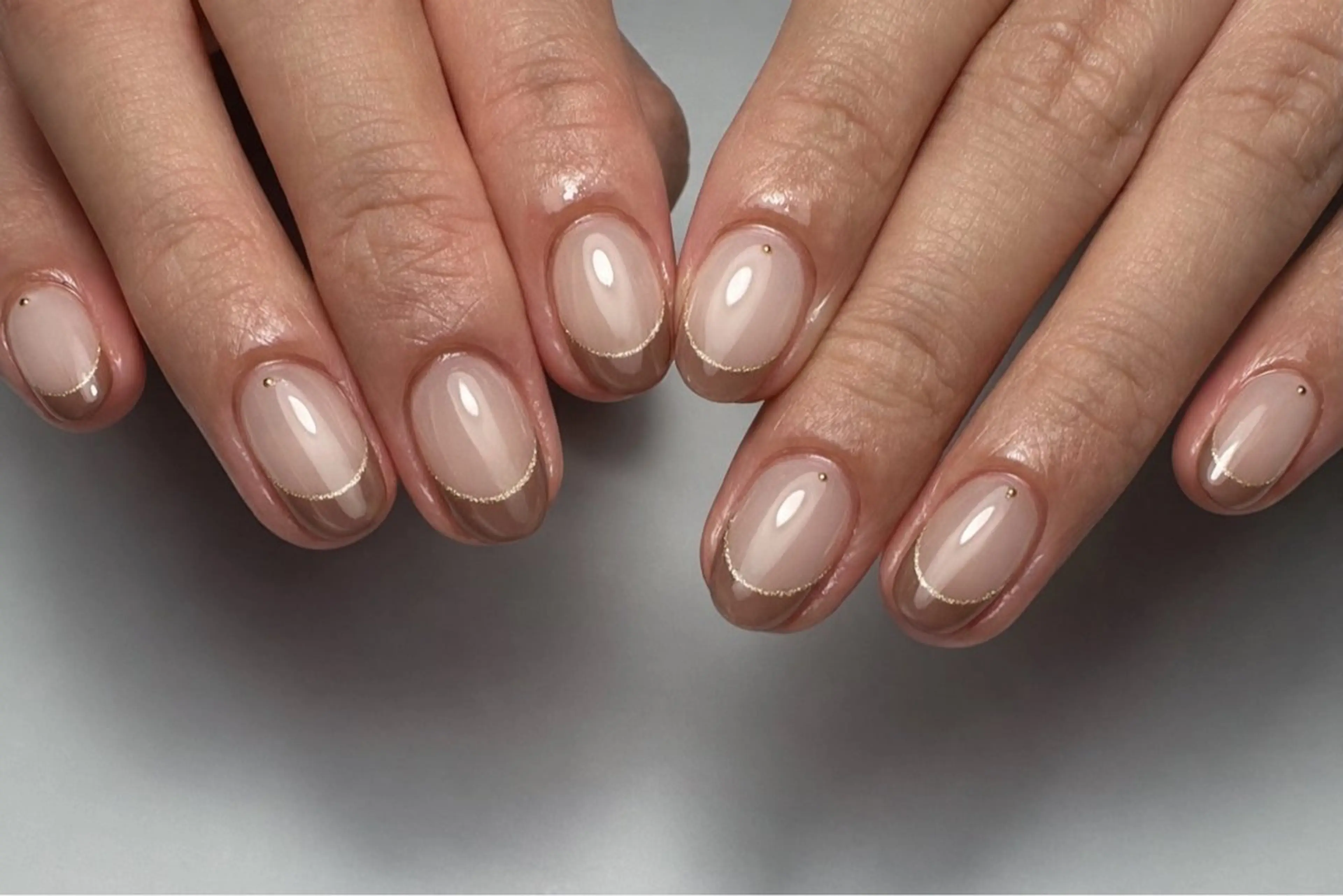 【ご新規様Off無料🪽】王道フレンチ♔︎⋆͛クリアベースで仕上げ◎【他店オフ・カラーベース別途】の写真