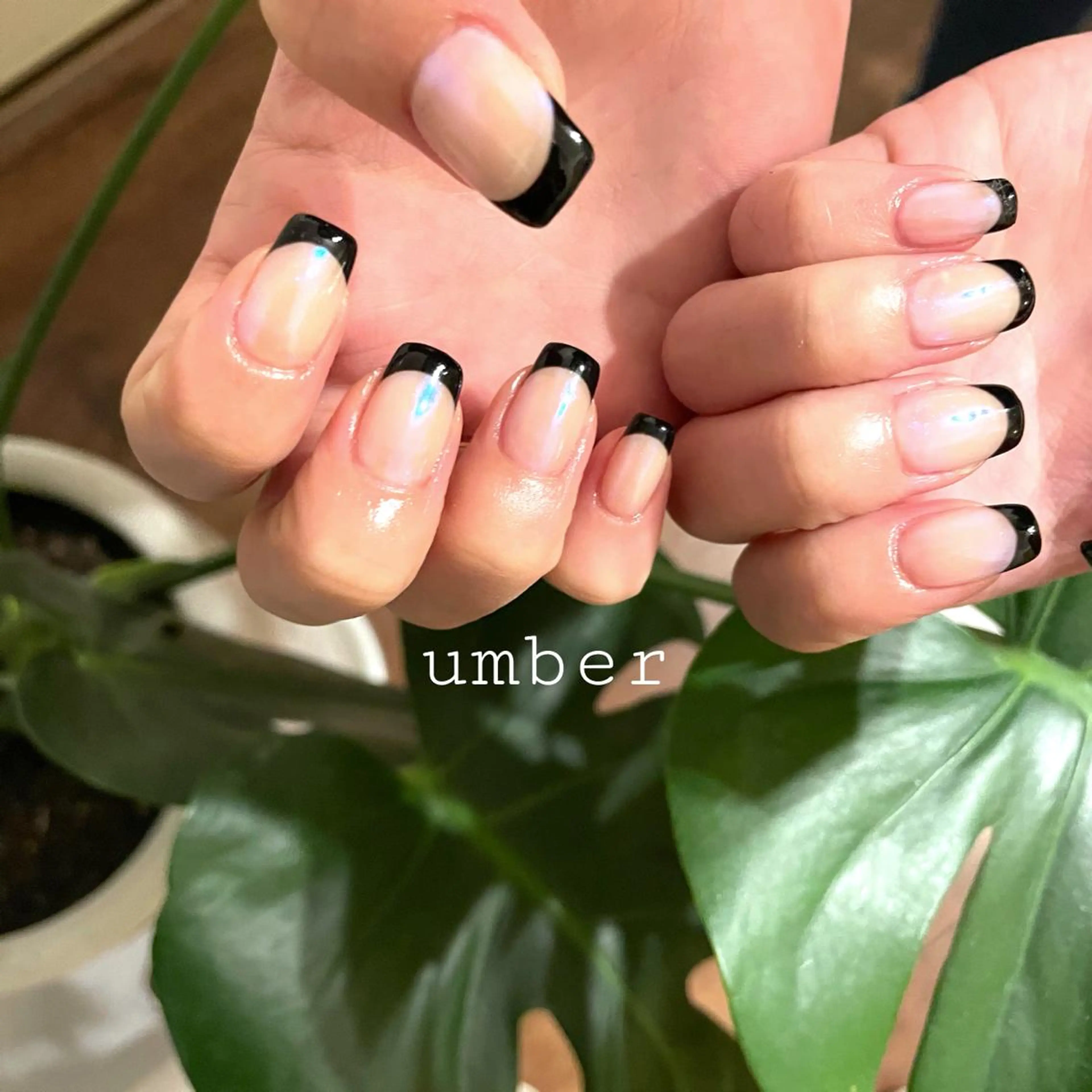 ネイル クリアネイル フットネイル フレンチネイル マグネットネイル メンズネイル ハンドネイル umber 三茶1分のネイルデザイン