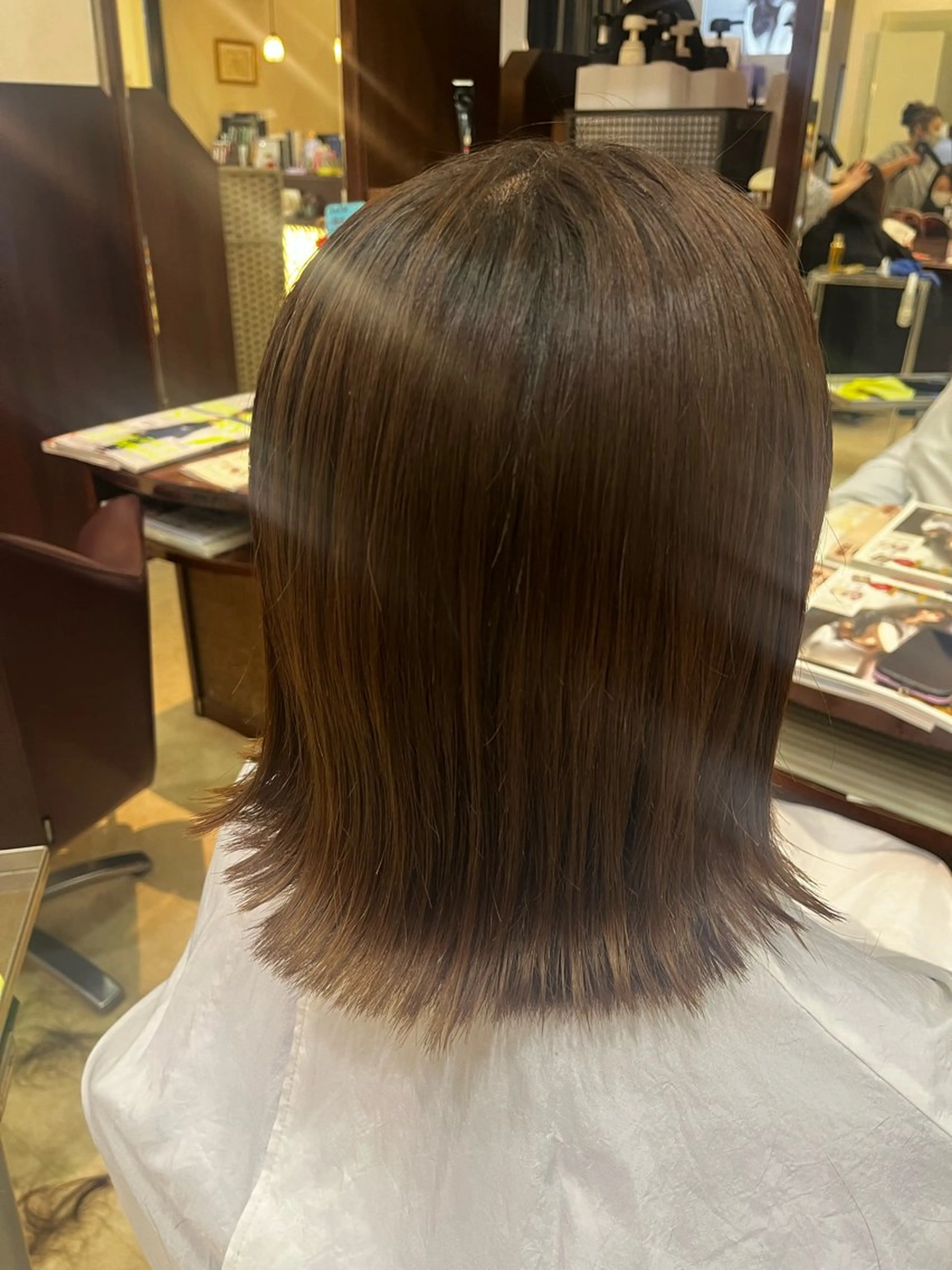 ミディアム BENI鈎取 kanakoのヘアスタイル