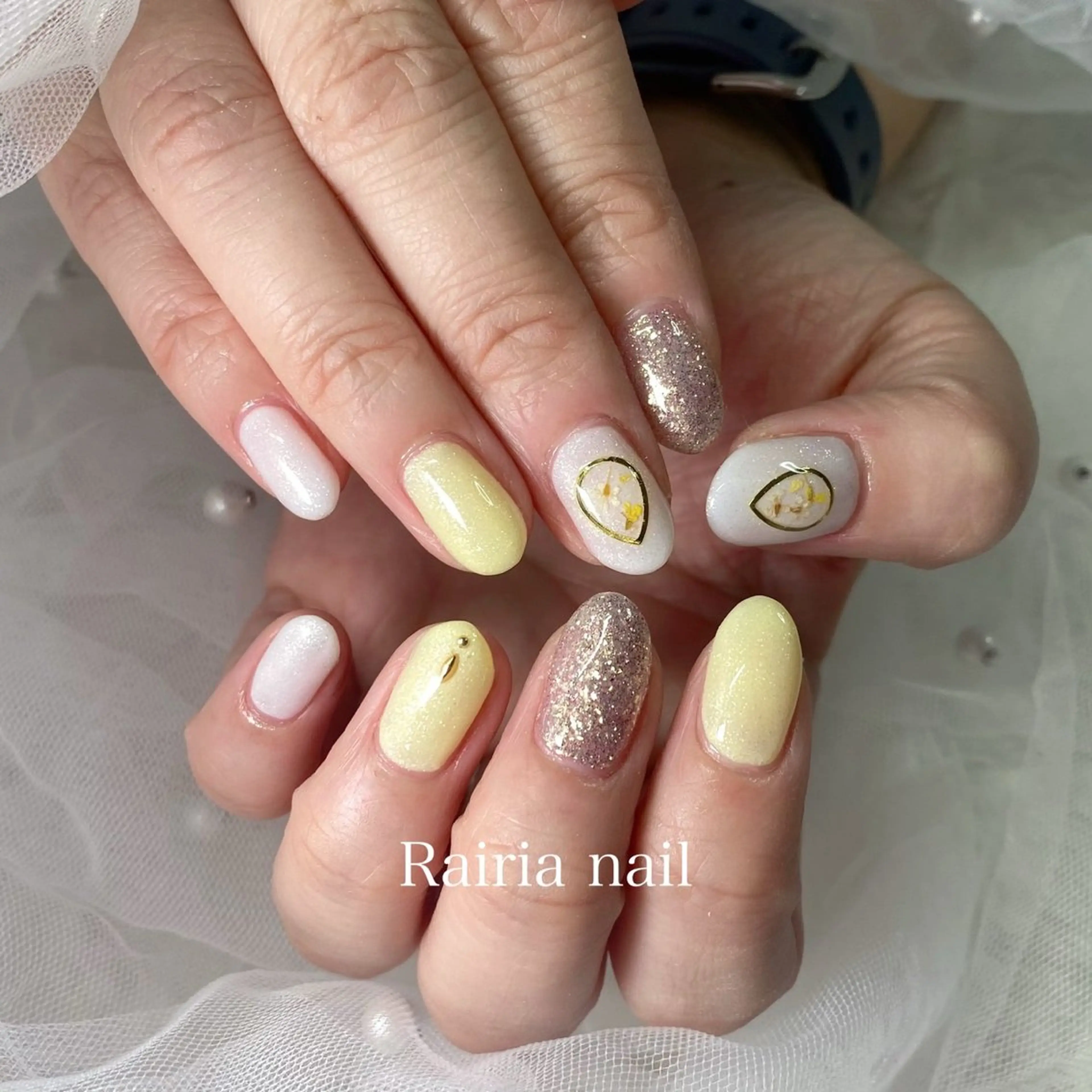 ネイル ハンドネイル Rairia nail&eyelash 小岩店所属・Rairianail MIYUのネイルデザイン