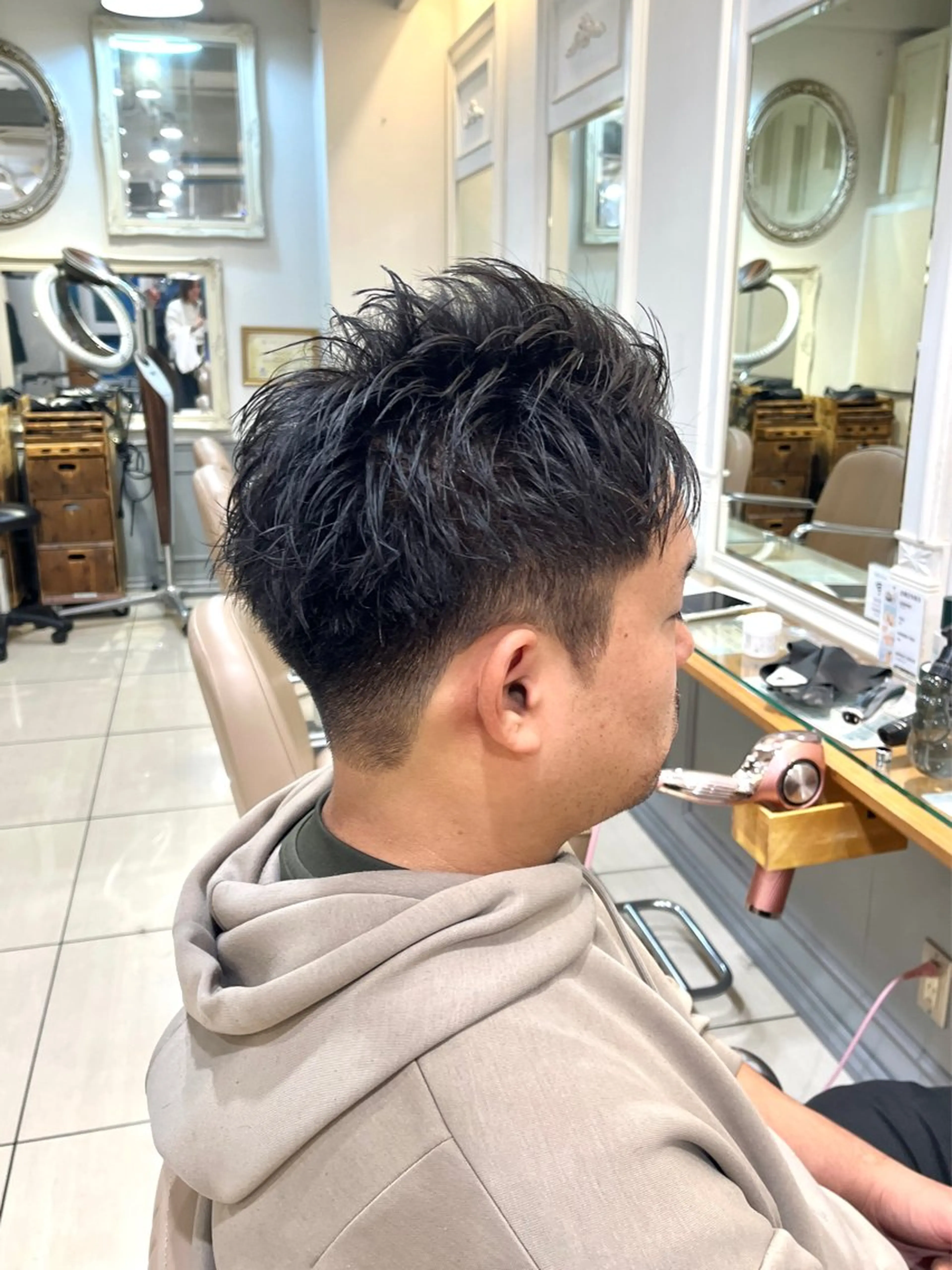 ショート メンズ 刈り上げ メンズパーマ/ 横浜/佐藤桃香 🦥のヘアスタイル