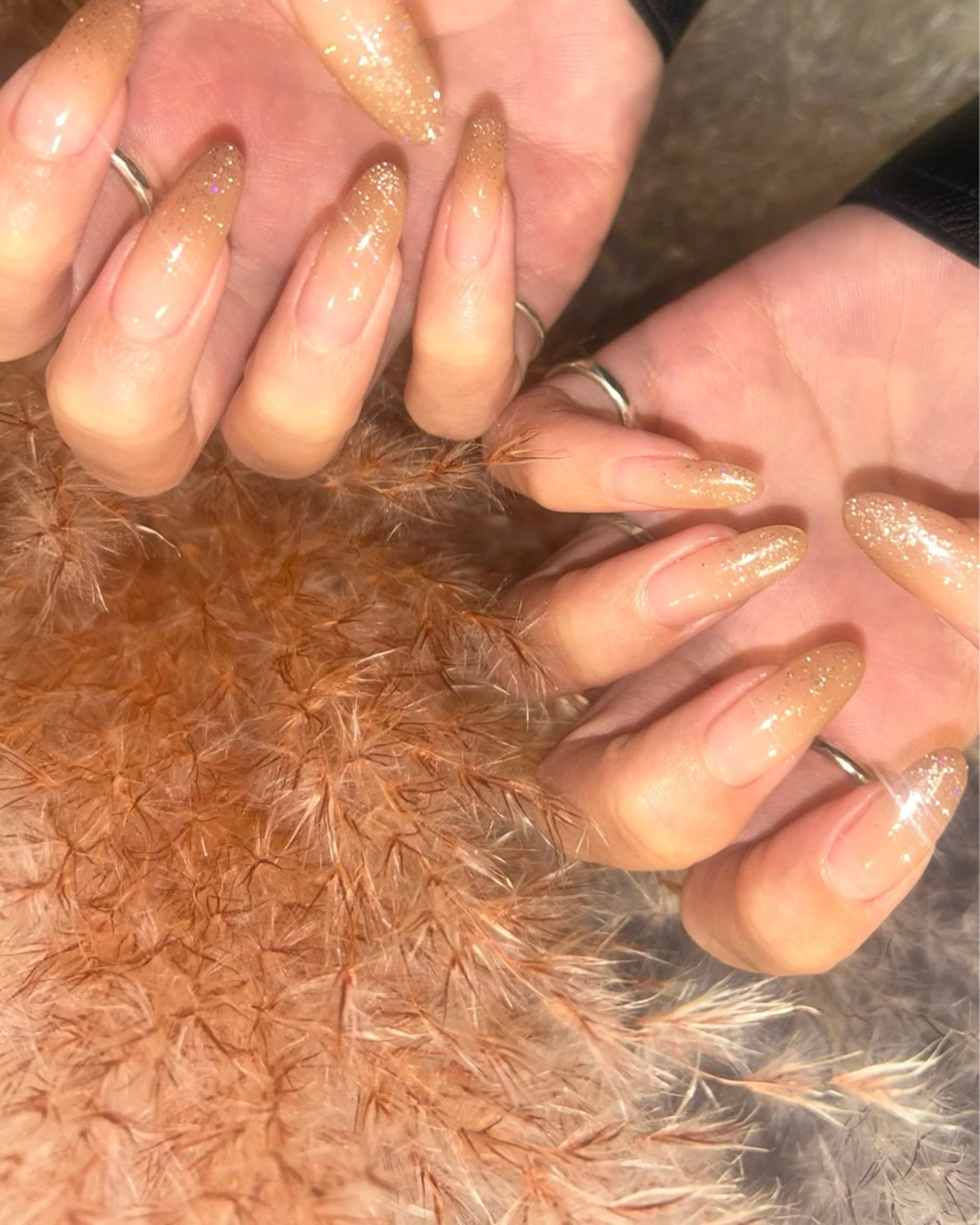 ネイル ラメ(グリッター) ハンドネイル nail salon Aymのネイルデザイン