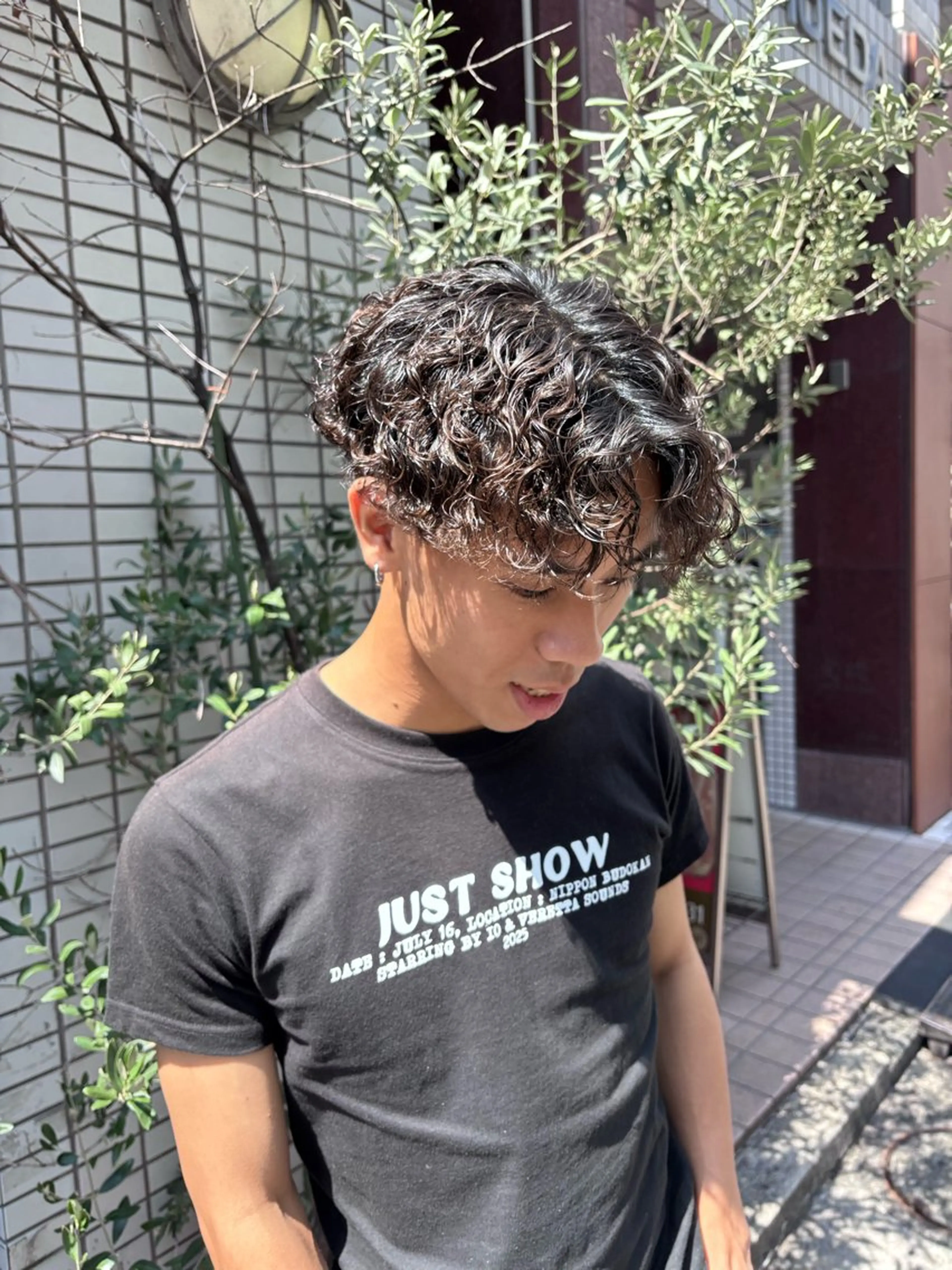 パーマ メンズ ボブ/メンズ/パーマ /Tamakiのヘアスタイル