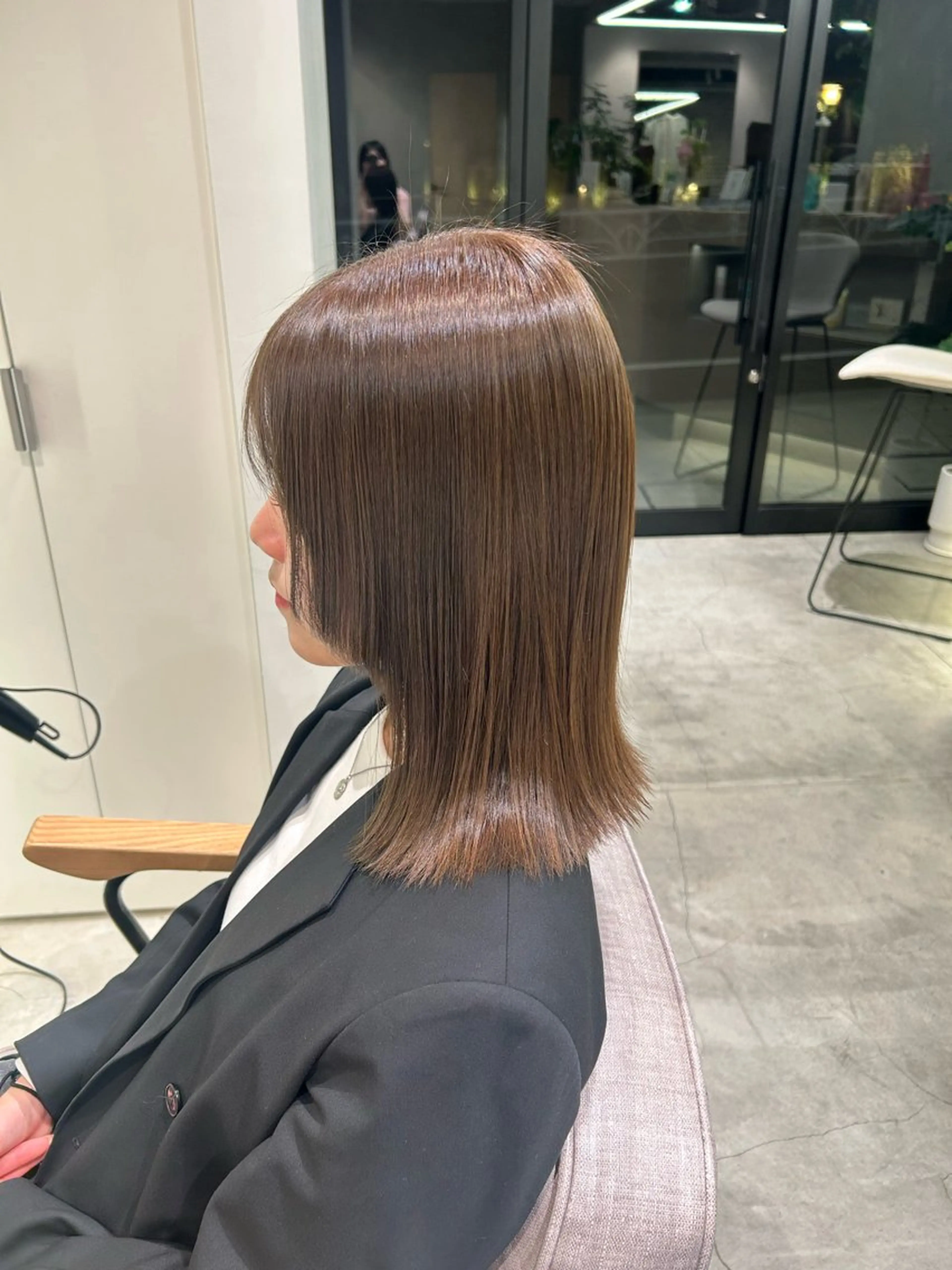 ミディアム 結衣/ 透明感カラー🎀のヘアスタイル