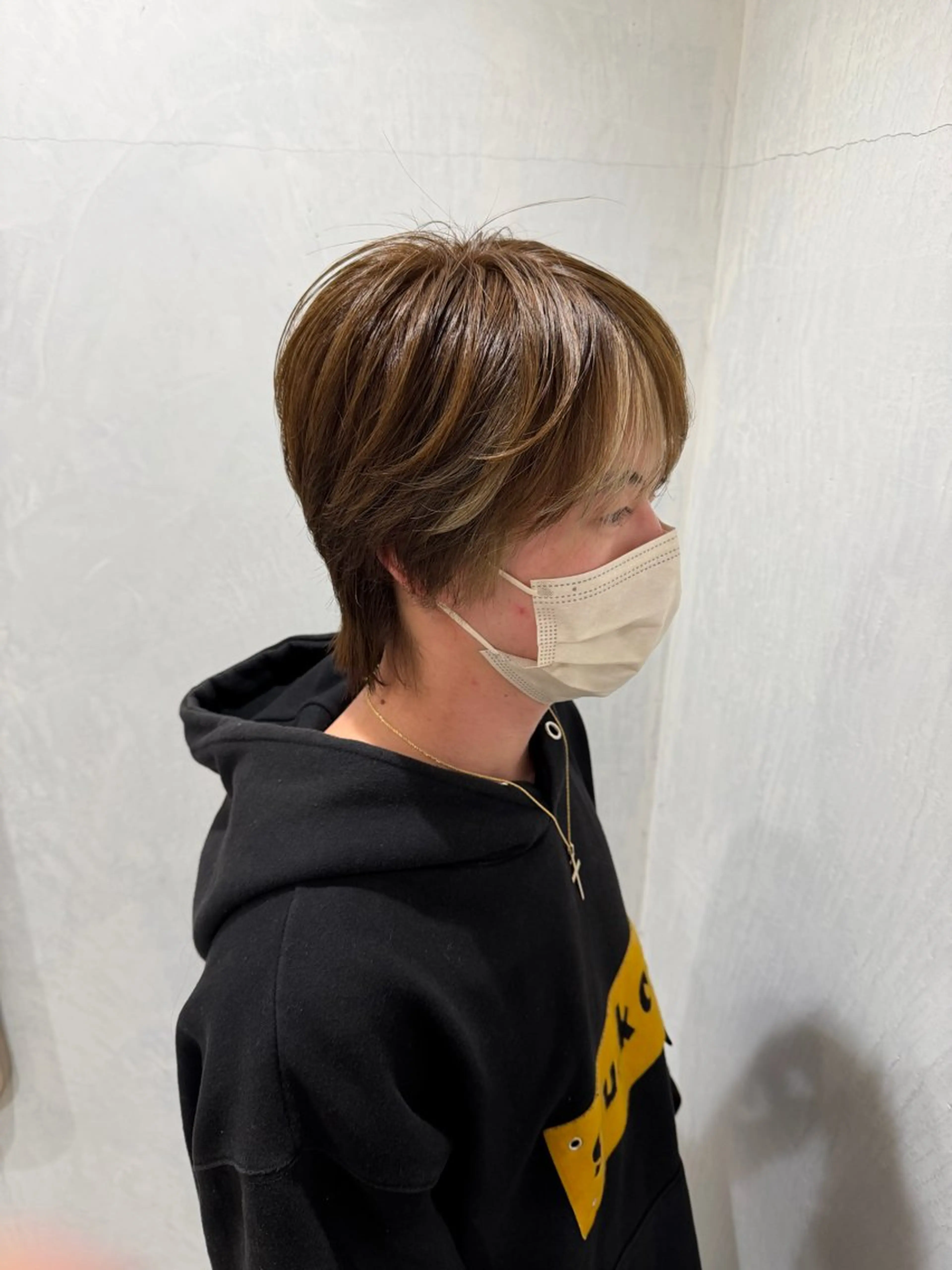 メンズ ヘアカラー 小林 篤滋郎のヘアスタイル