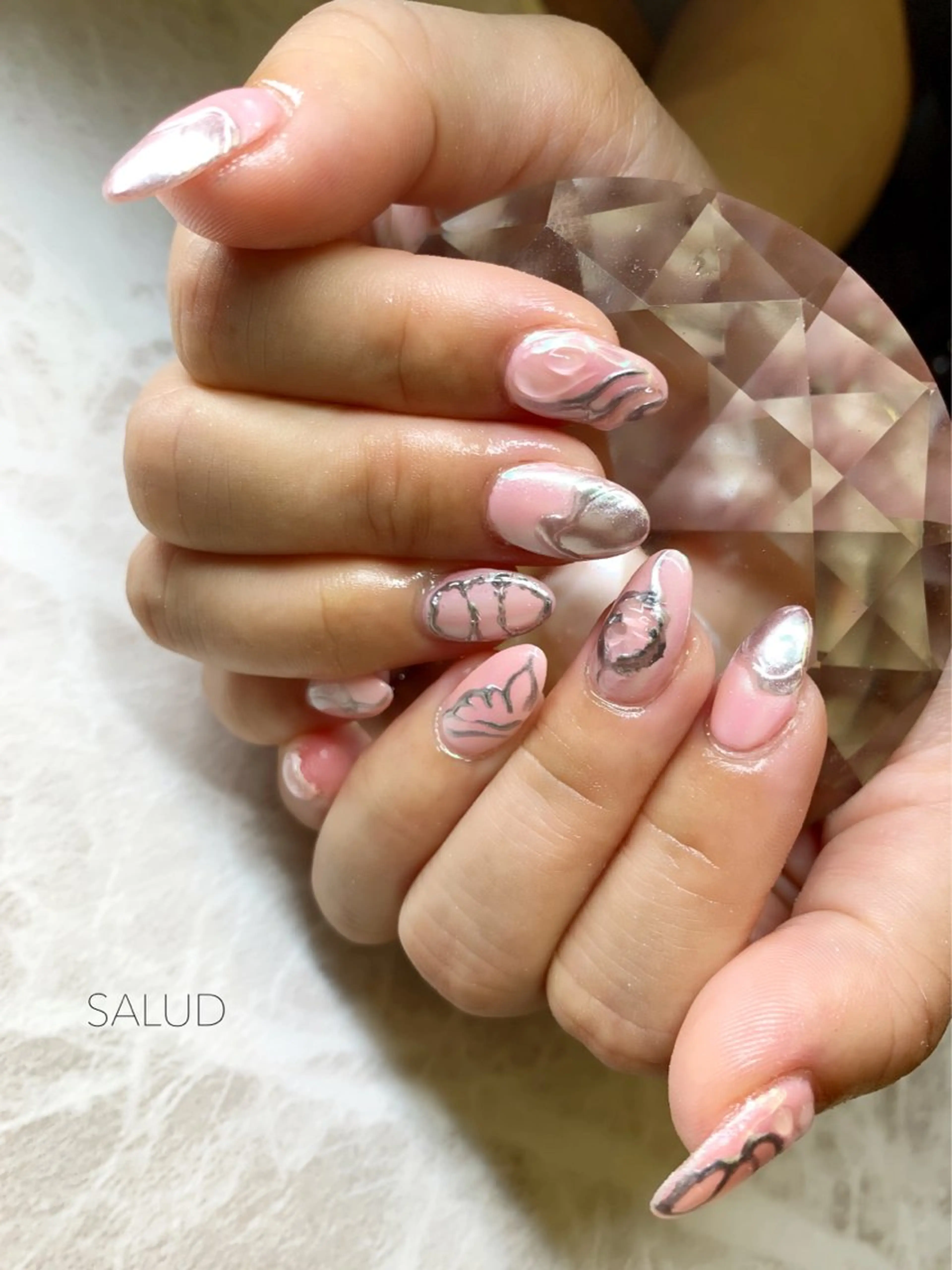 ネイル ハンドネイル Nail Salon SALUDのネイルデザイン