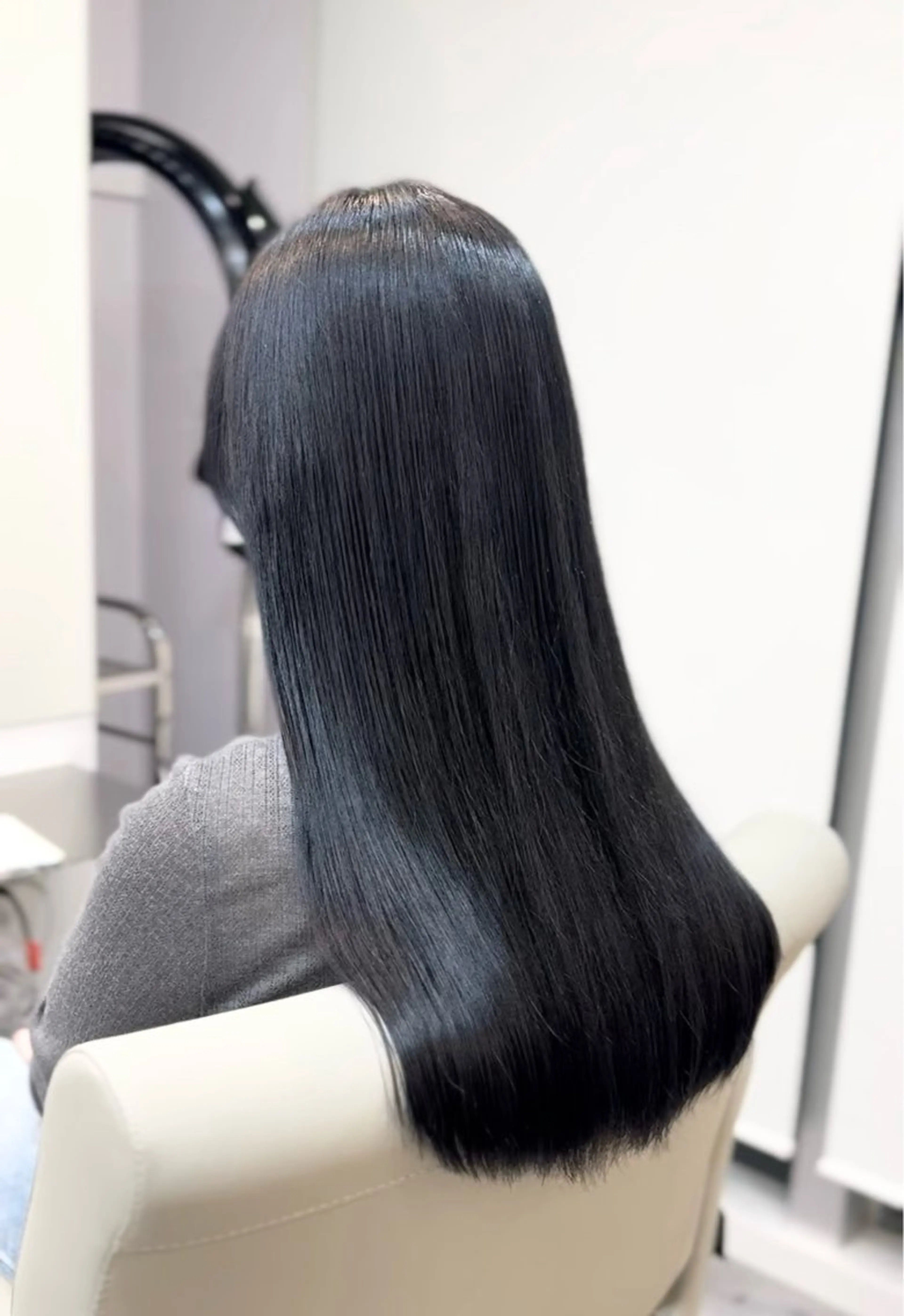 ロング パーマ 顔周りカット/ボブ/ ツヤ髪/coconaのヘアスタイル