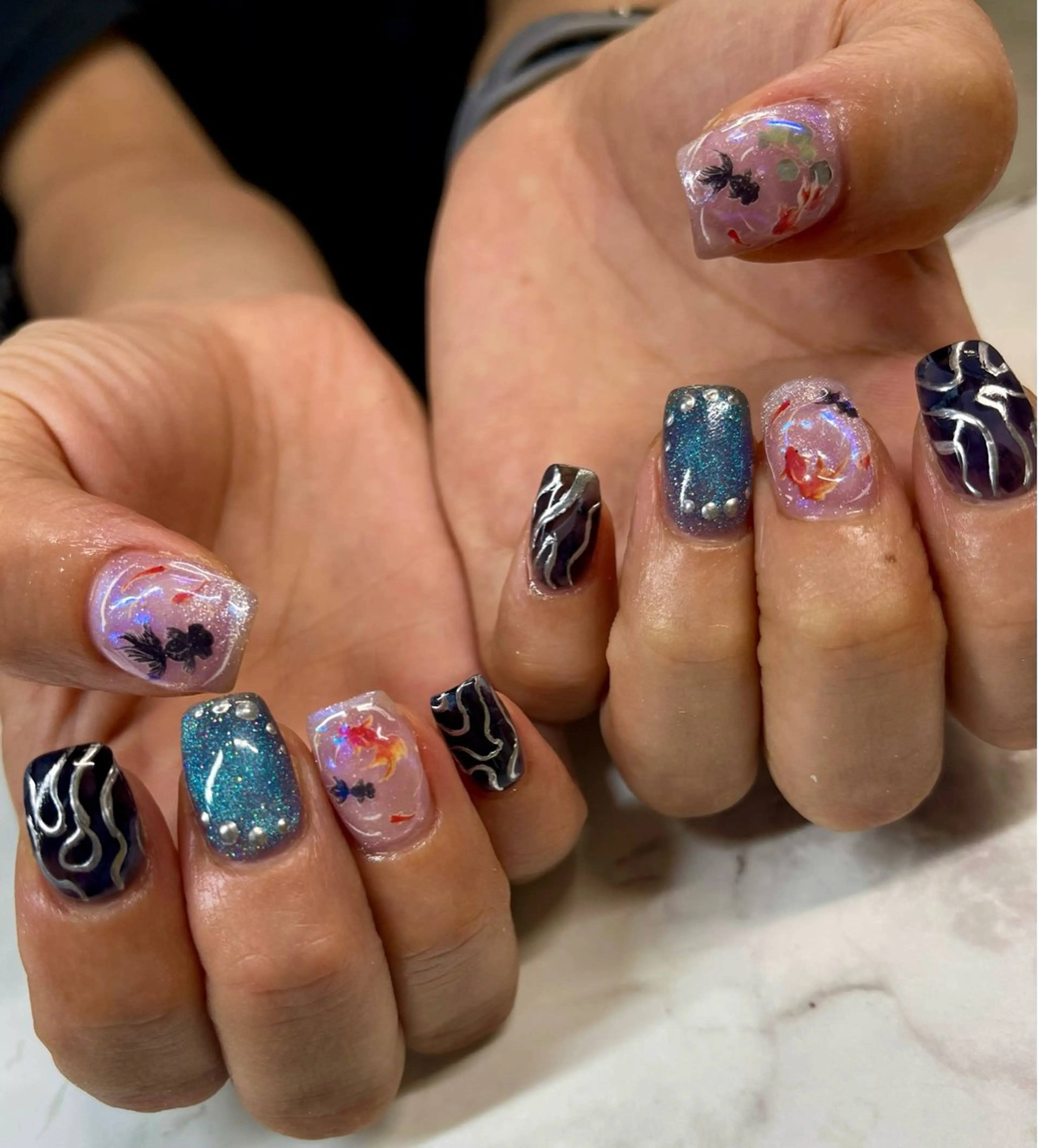 ネイル Nail Salon L'arc所属・☆Mèo ☆のネイルデザイン