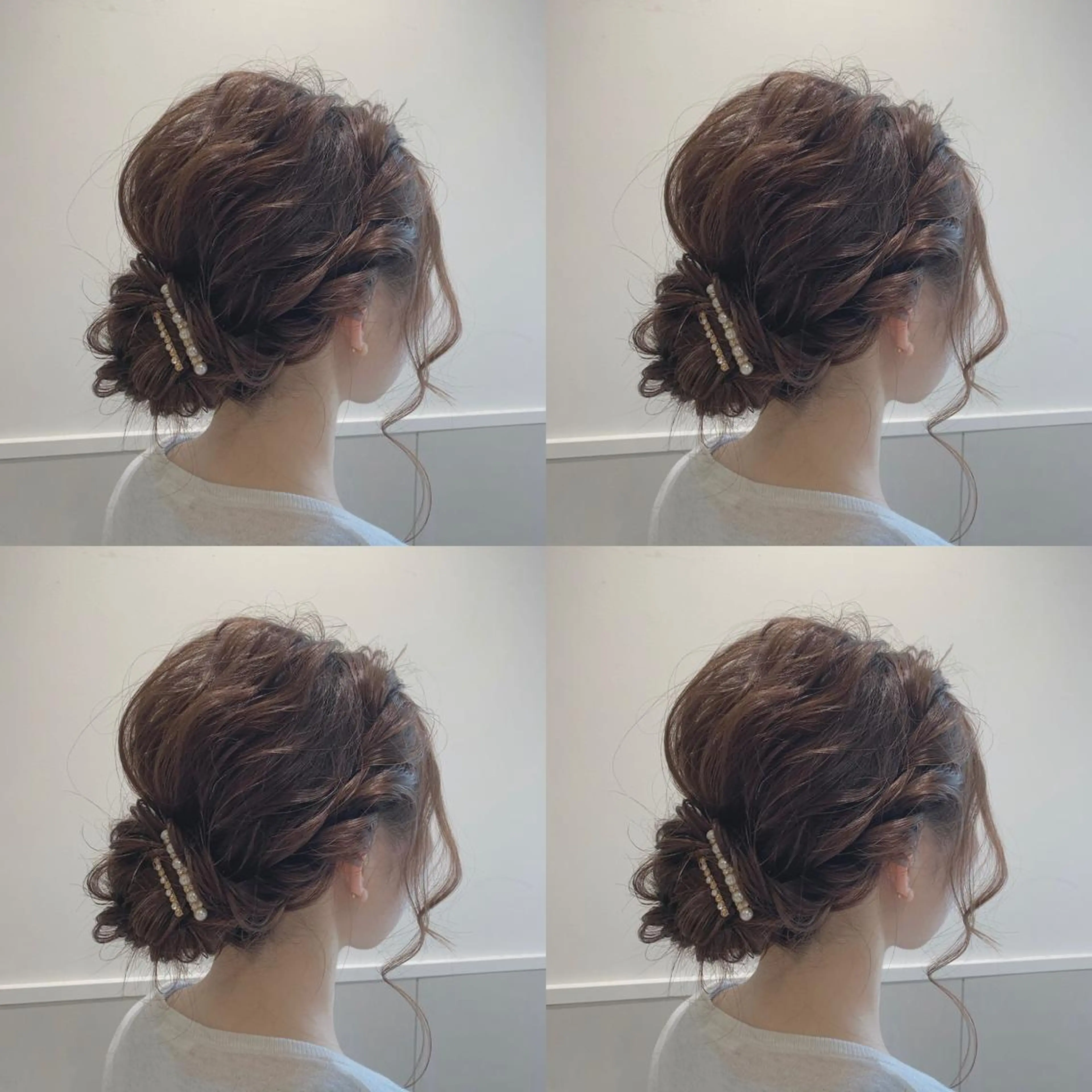 セミロング ヘアアレンジ 髪質改善period.所属・いしかわまい🎀 髪質改善特価サロンのヘアスタイル