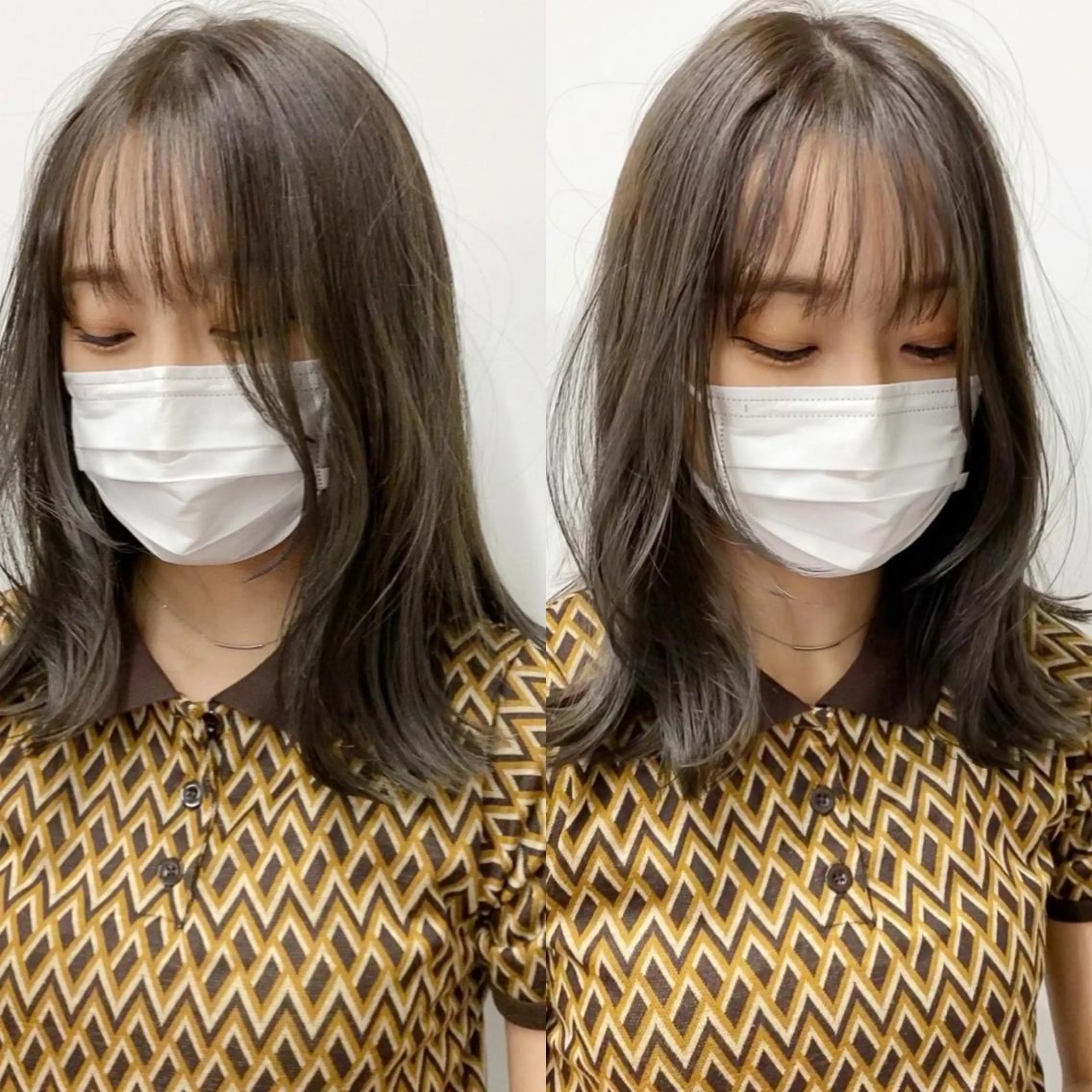 セミロング ୨୧柔らかいカラー nozomi ୨୧のヘアスタイル