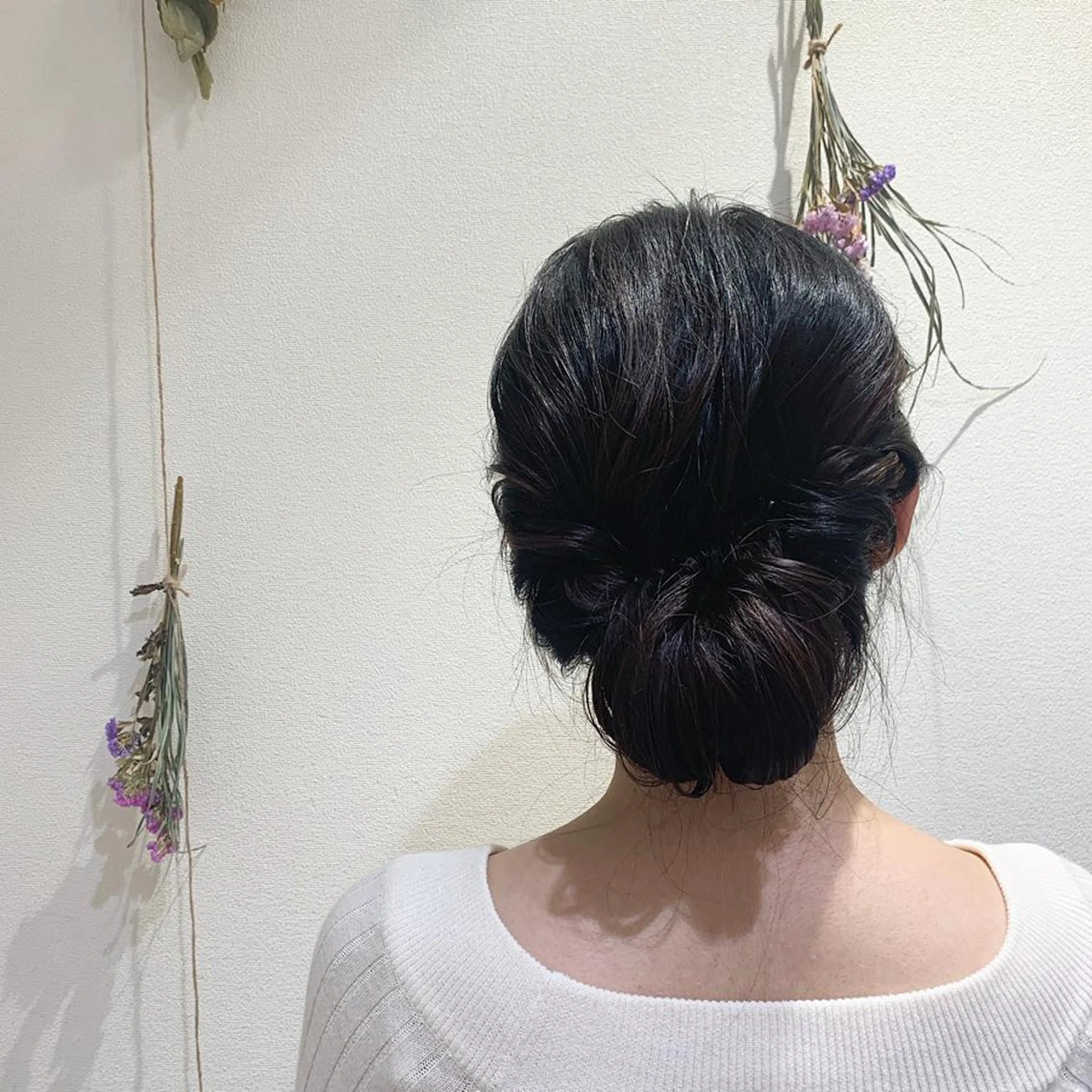 セミロング ヘアアレンジ Dears 香芝店所属・関 優希のヘアスタイル